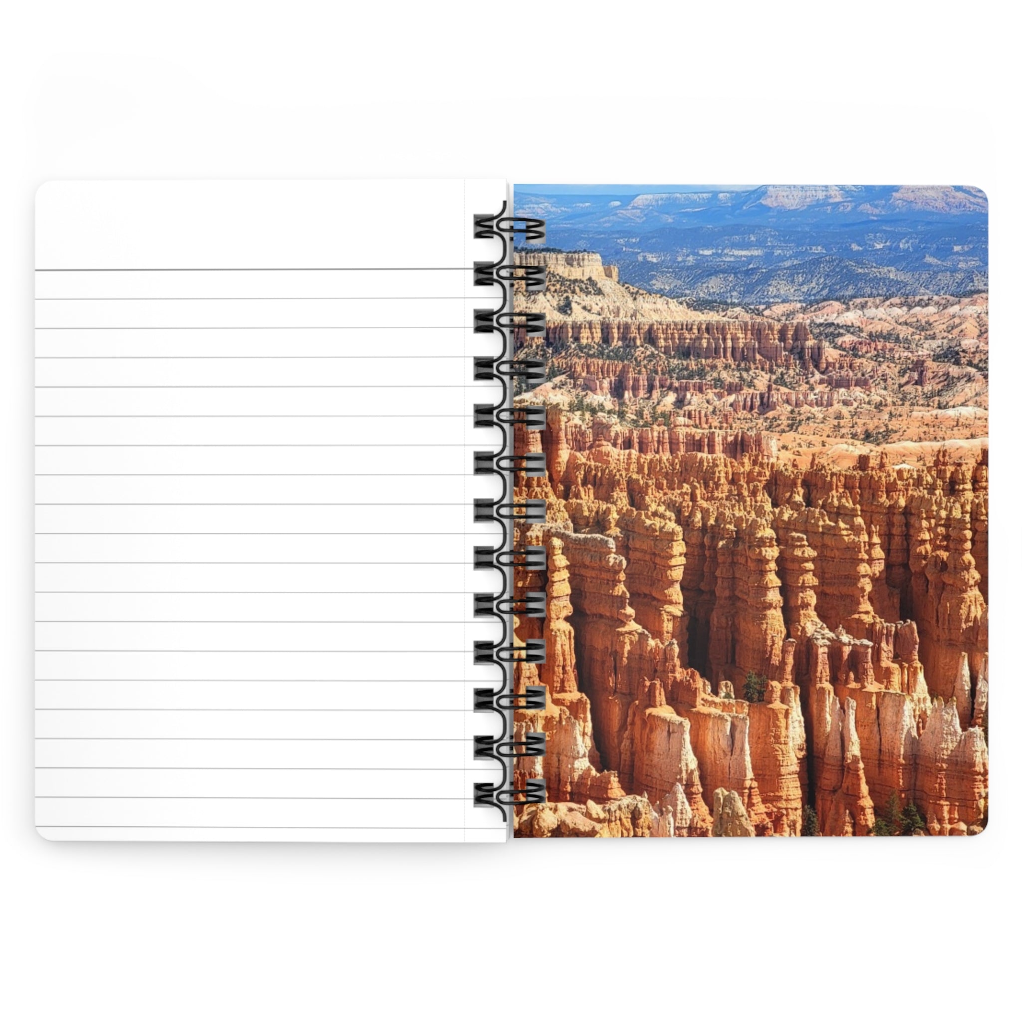 Bryce Canyon Landscape Spiral Journal — Scenic Travel Notebook