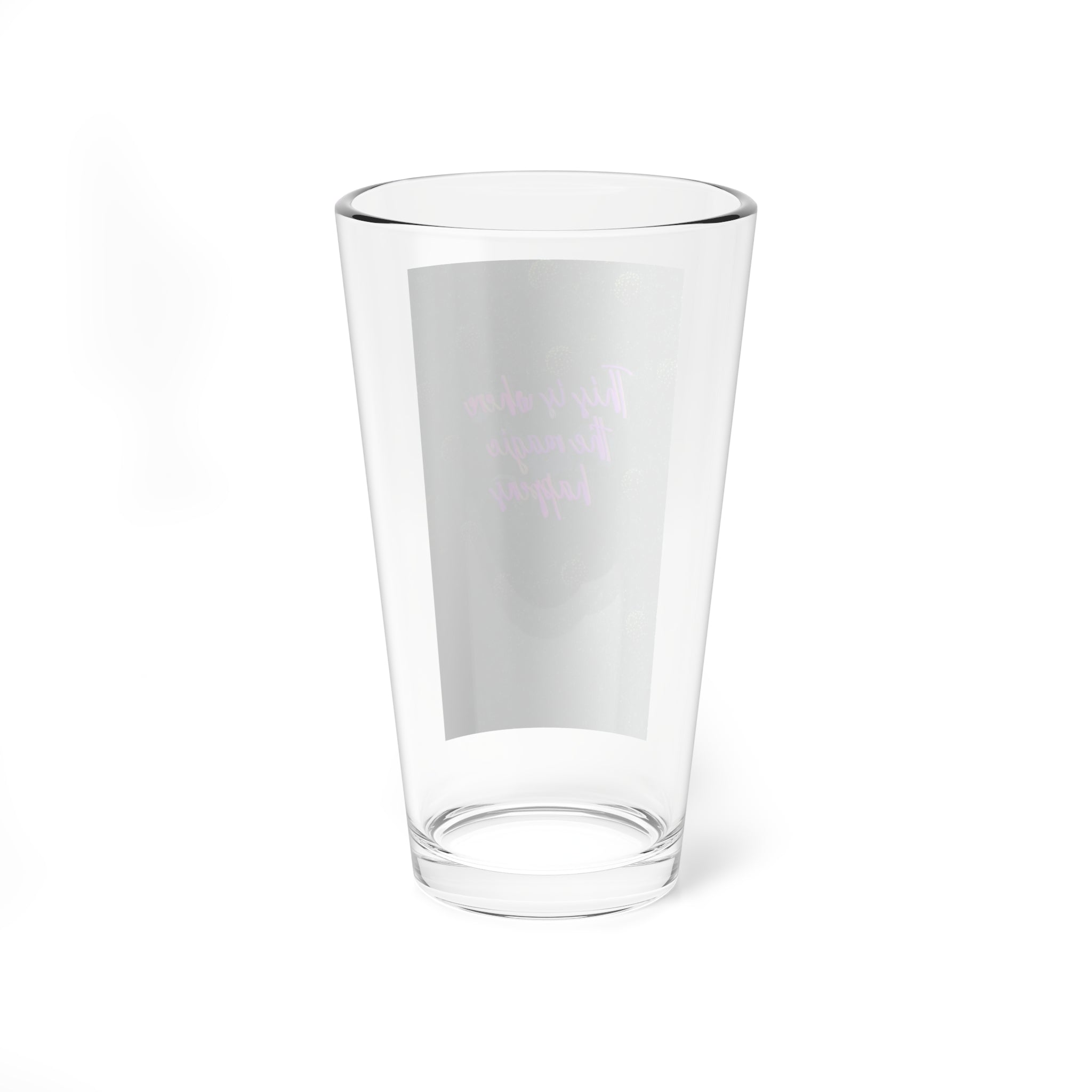 This Is Where the Magic Happens Pint Glass — 16 oz Cocktail Mixing / Pint Glass