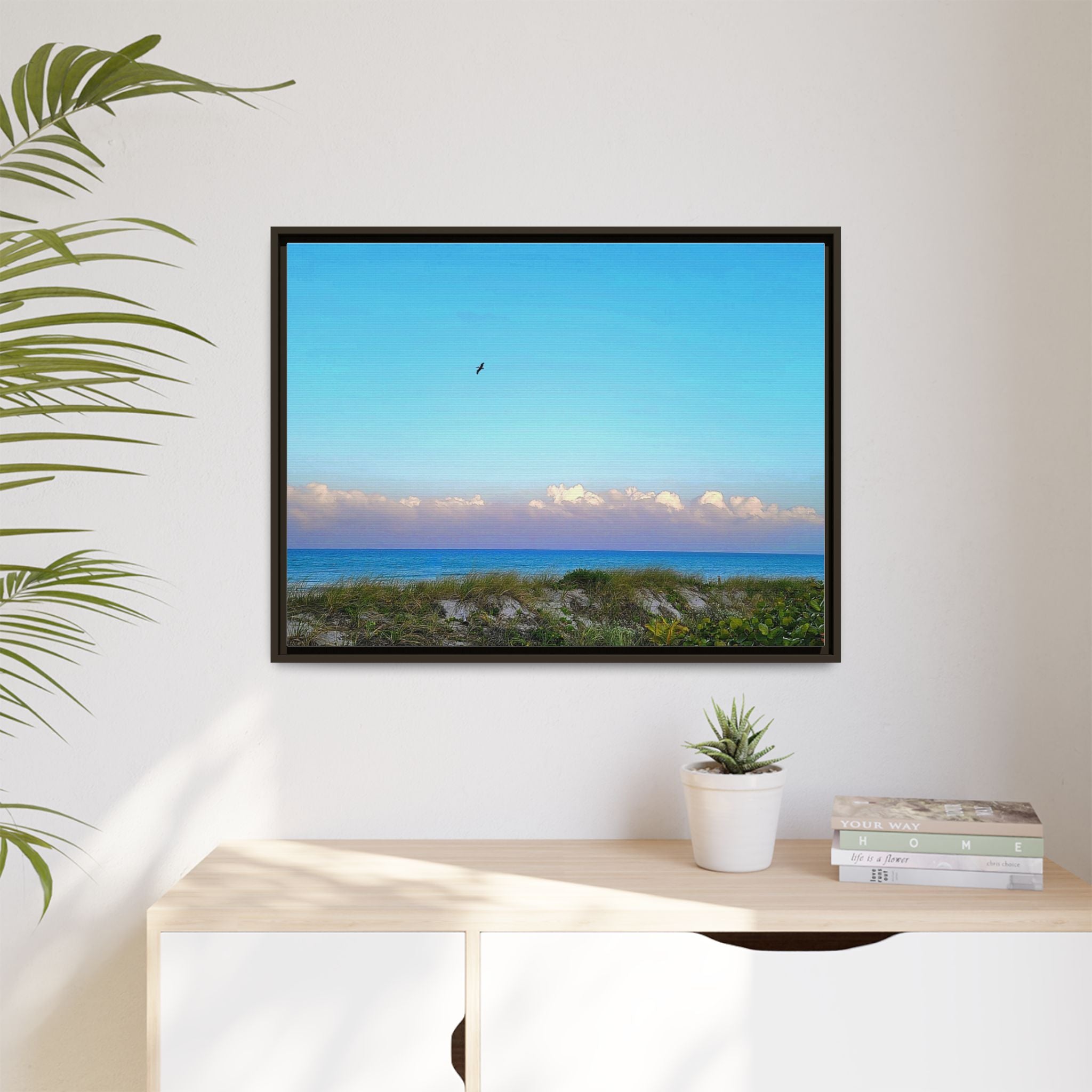 Matte Canvas, Framed (Multi-color)