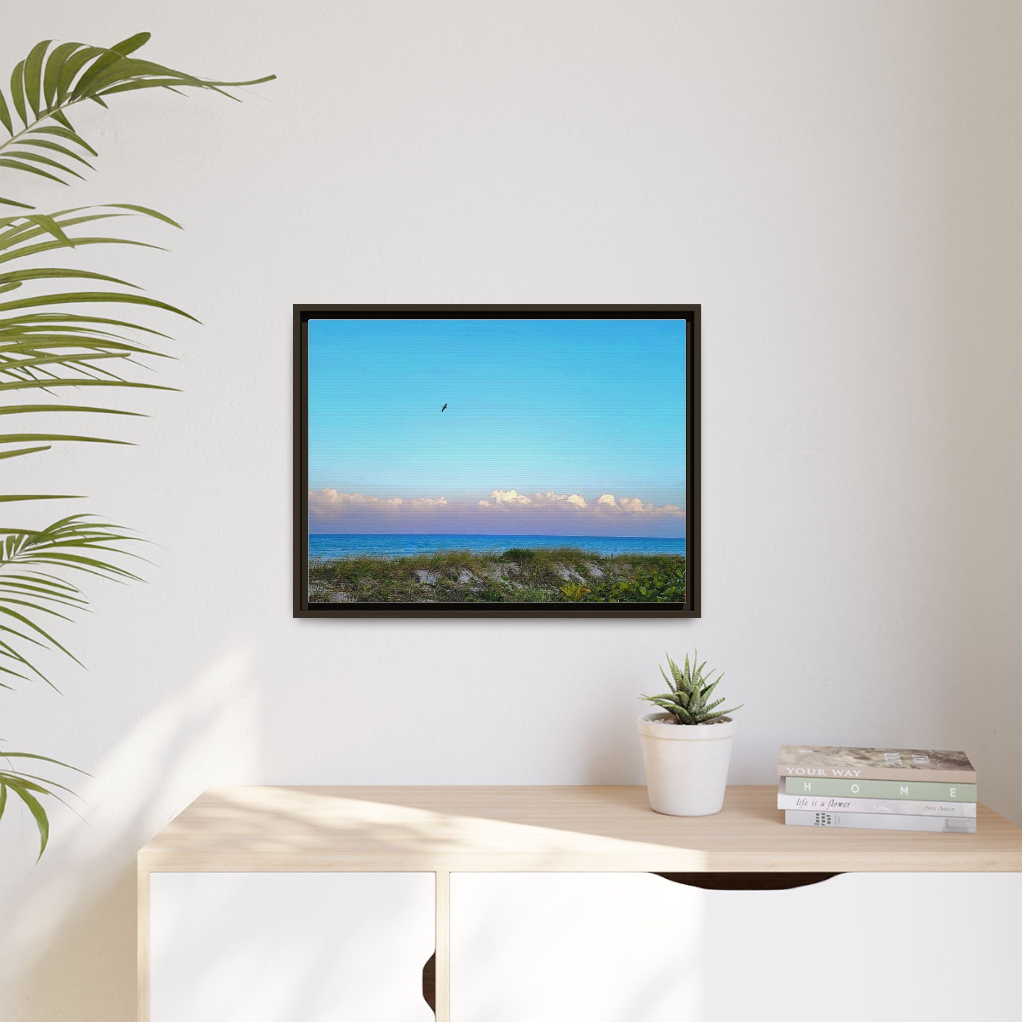 Matte Canvas, Framed (Multi-color)