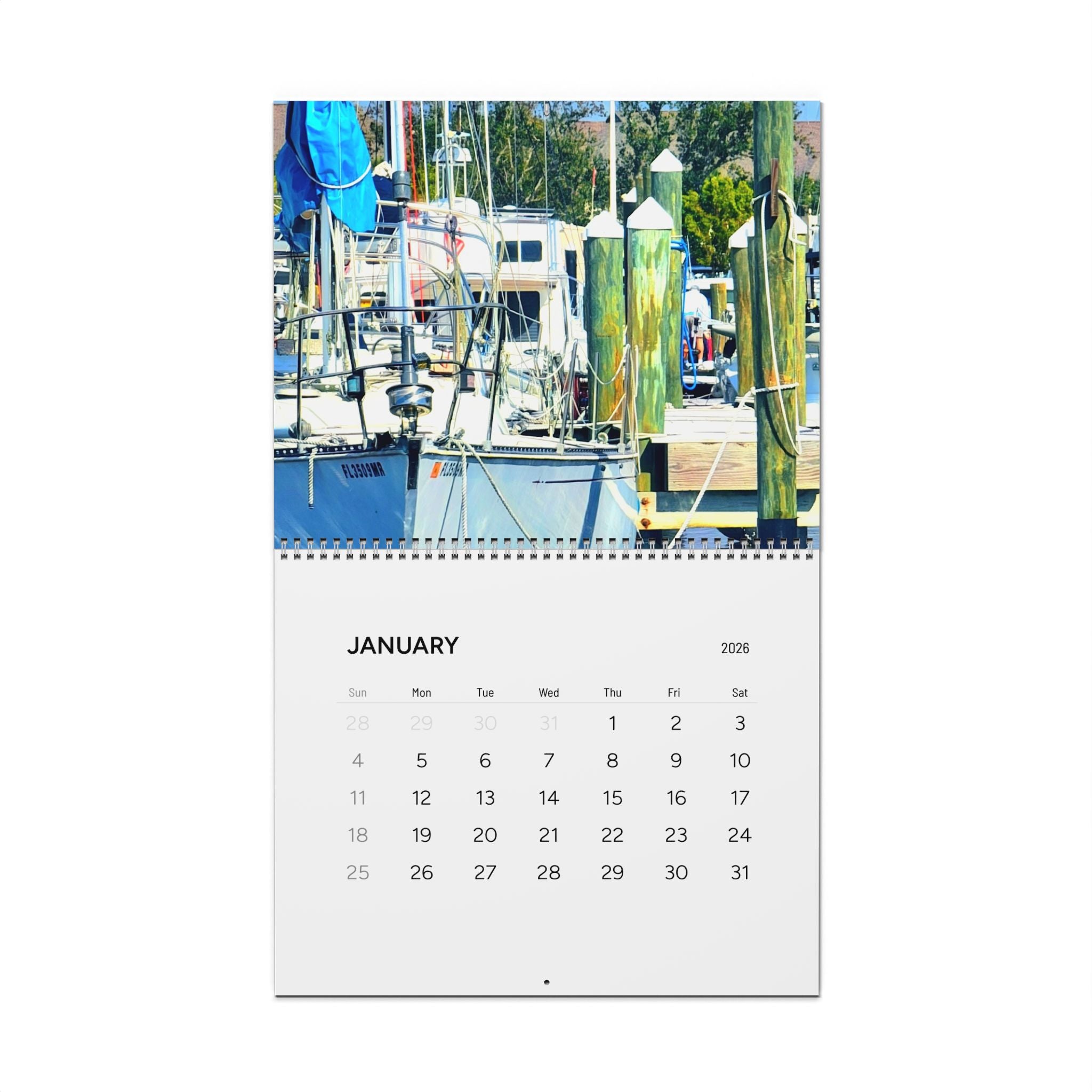 2026 Trippy Beach Photography Wall Calendar — Surreal Coastal Landscapes