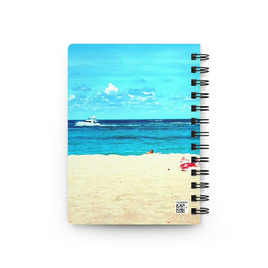 Beach Chair Spiral Notebook — Summer Ocean Journal
