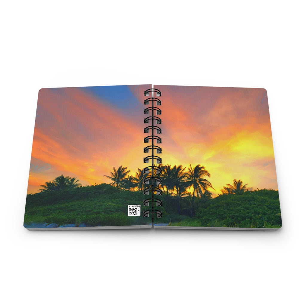 I Did It Journal — Tropical Sunset Notebook for Travel, Gratitude, & Daily Notes