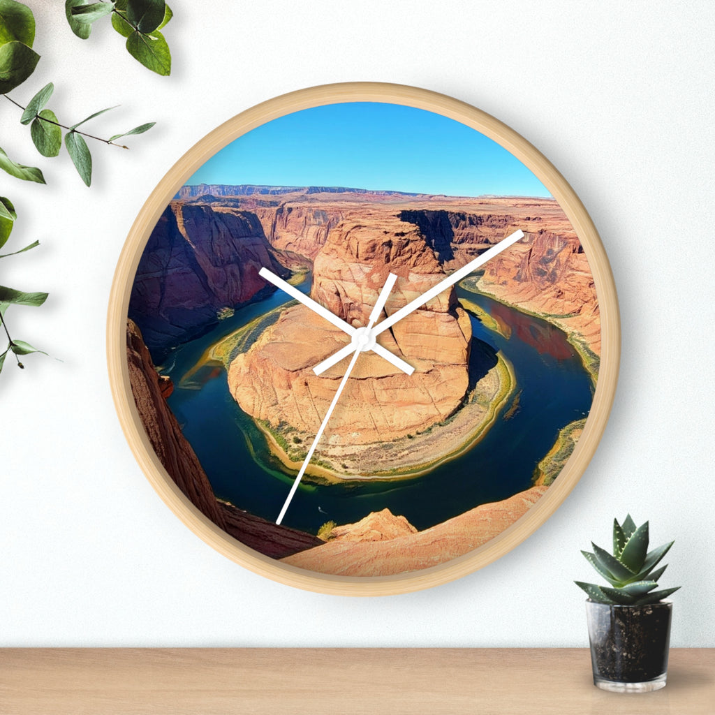 Horseshoe Bend - Wall Clock