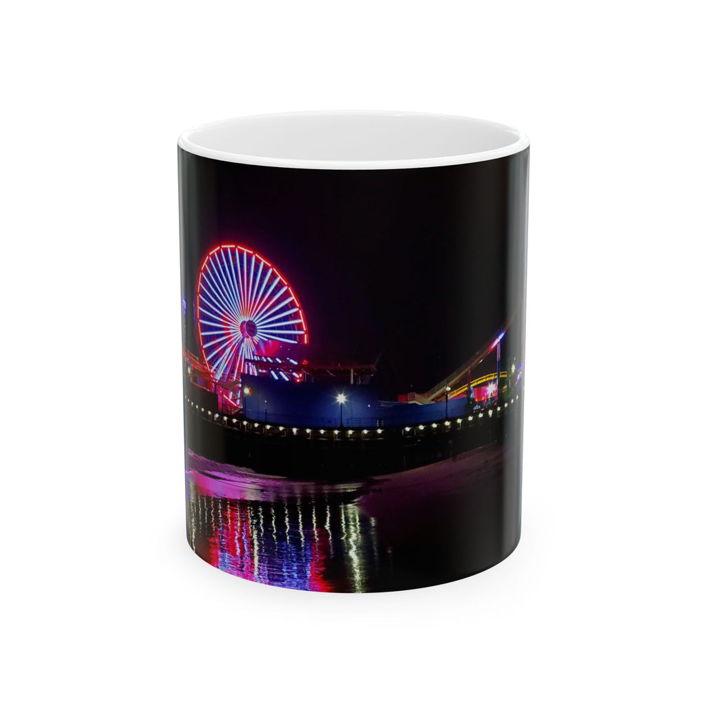 Where Trix are for kids - Ceramic Mug — Neon Ferris Wheel 11oz/15oz