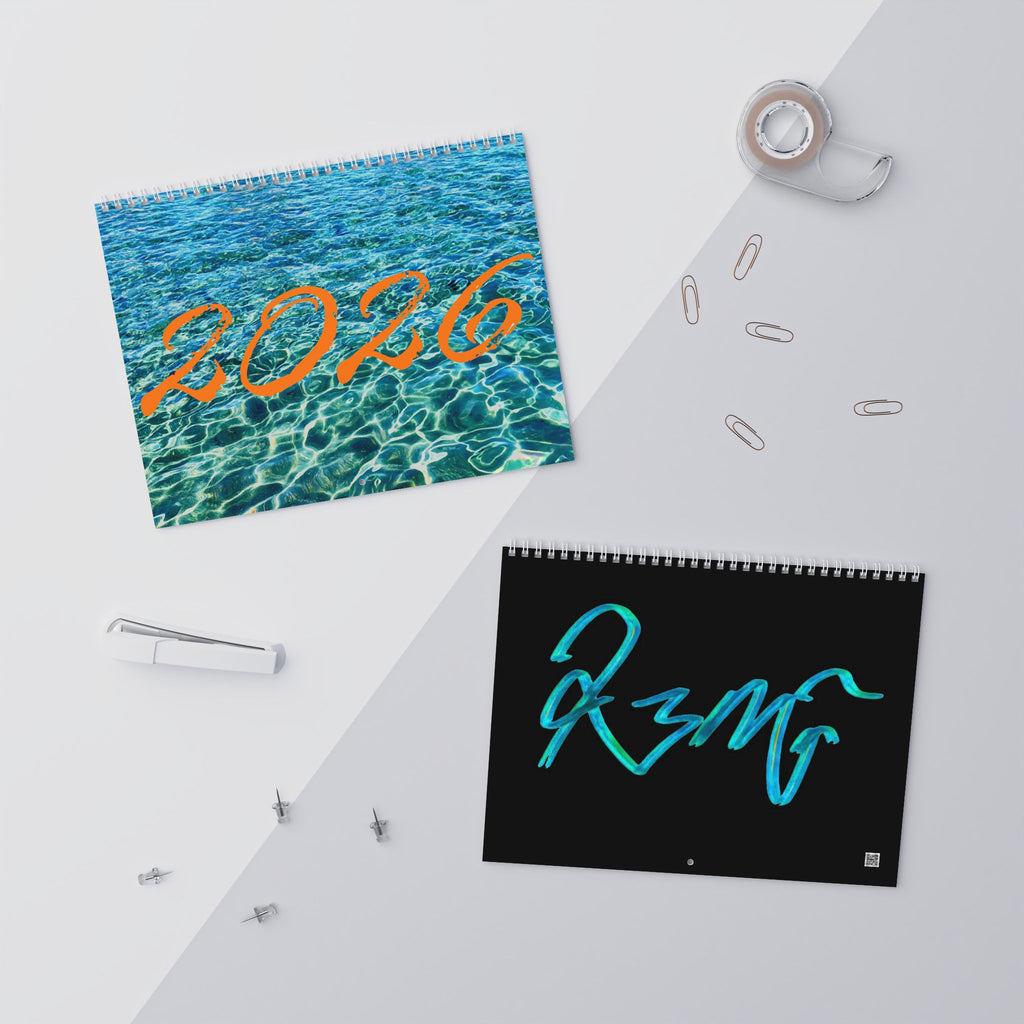 2026 Beach Special Effects Wall Calendar — Scenic Coastal Photography Calendar