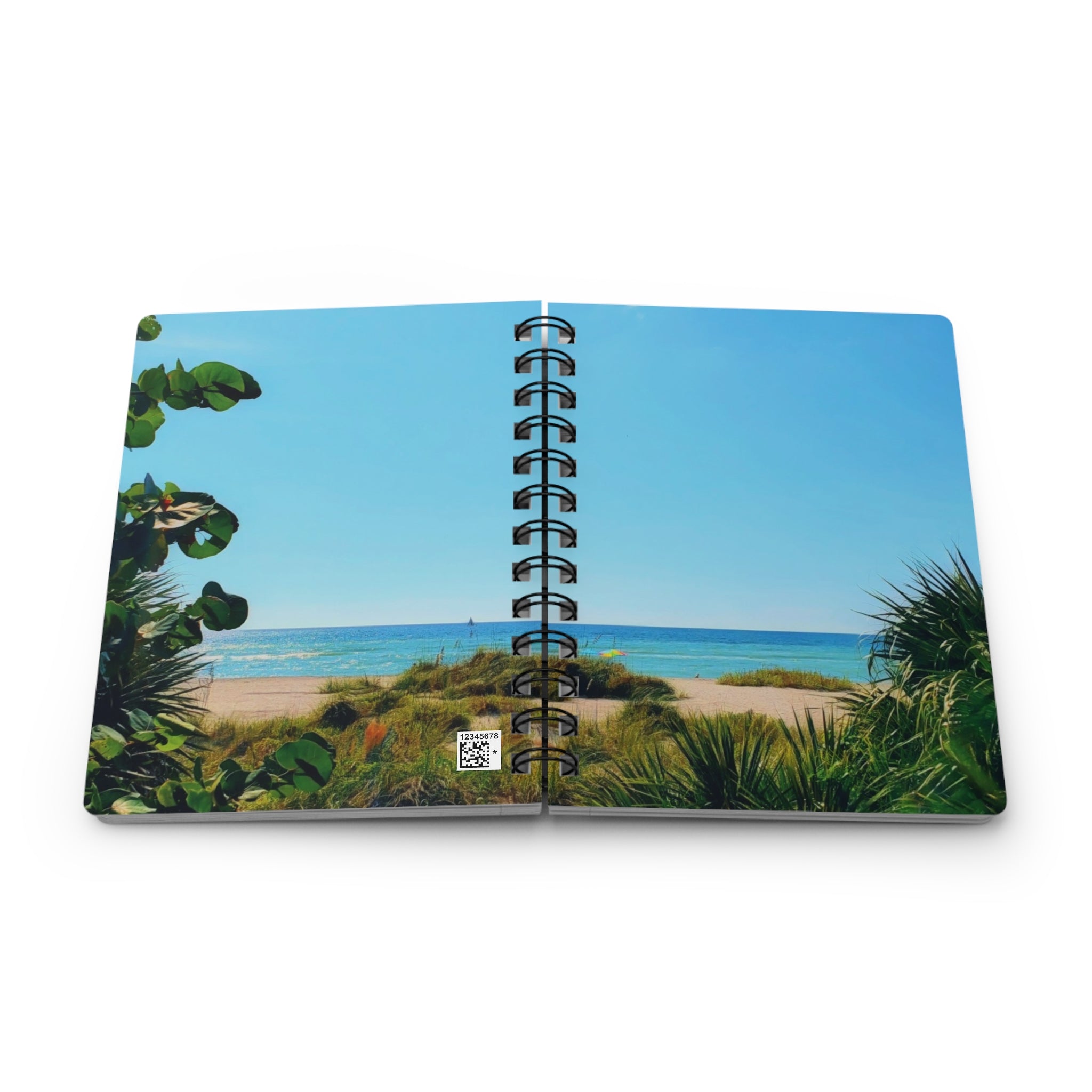 Planning Journal — Coastal Scene Notebook for Travel, Vacation & Daily Notes