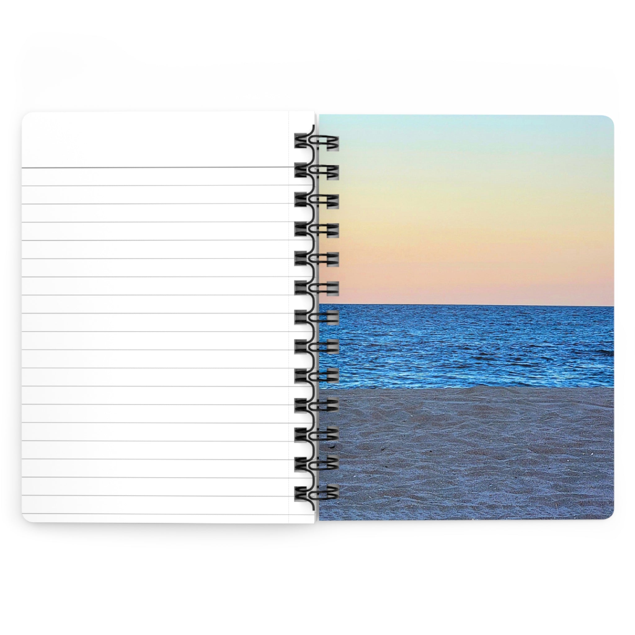Some Daze - Beach Spiral Notebook — Coastal Journal for Travel, Calm & Daily Writing