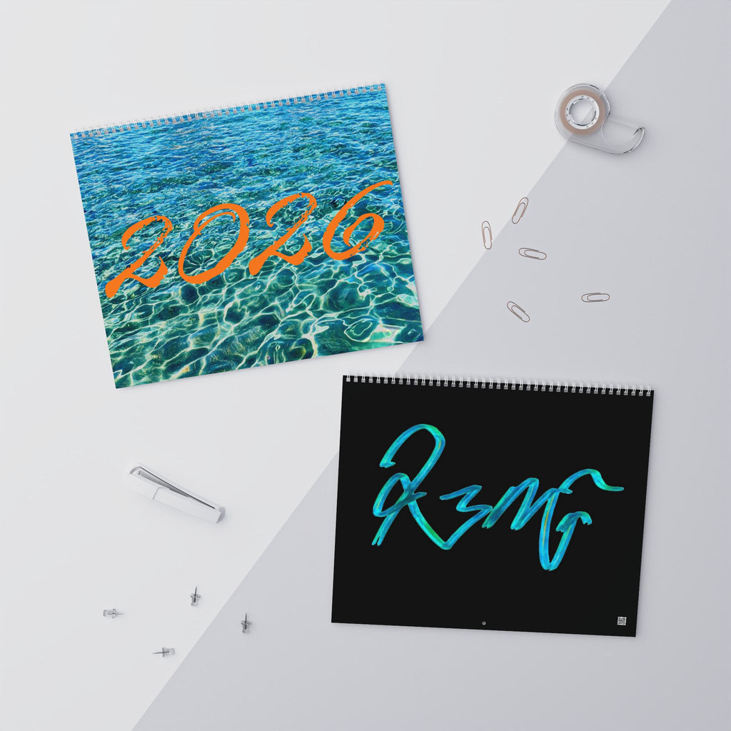 2026 Beach Special Effects Wall Calendar — Scenic Coastal Photography Calendar