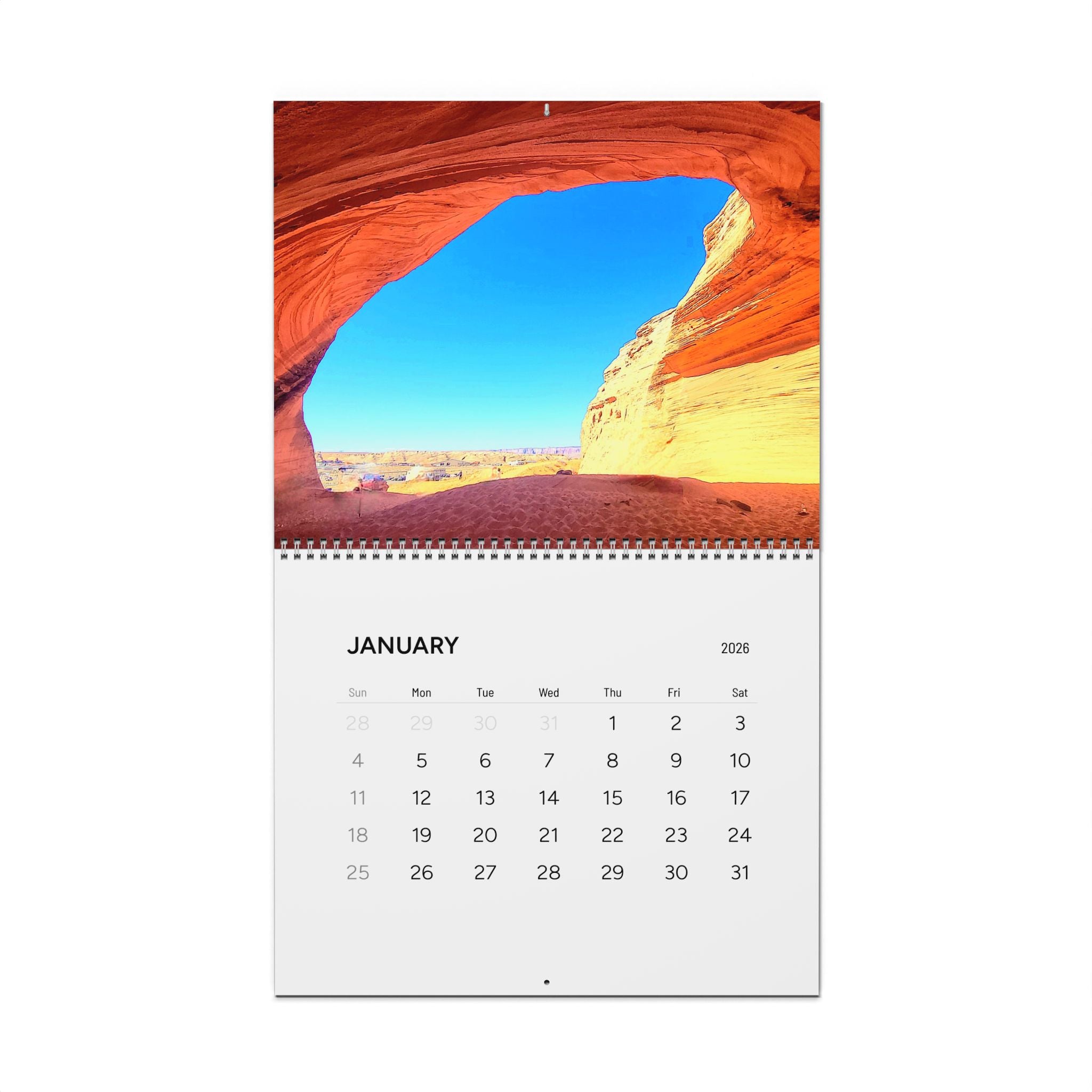 Southwest Landscape 2026 Wall Calendar — Vivid Desert Scenery Calendar