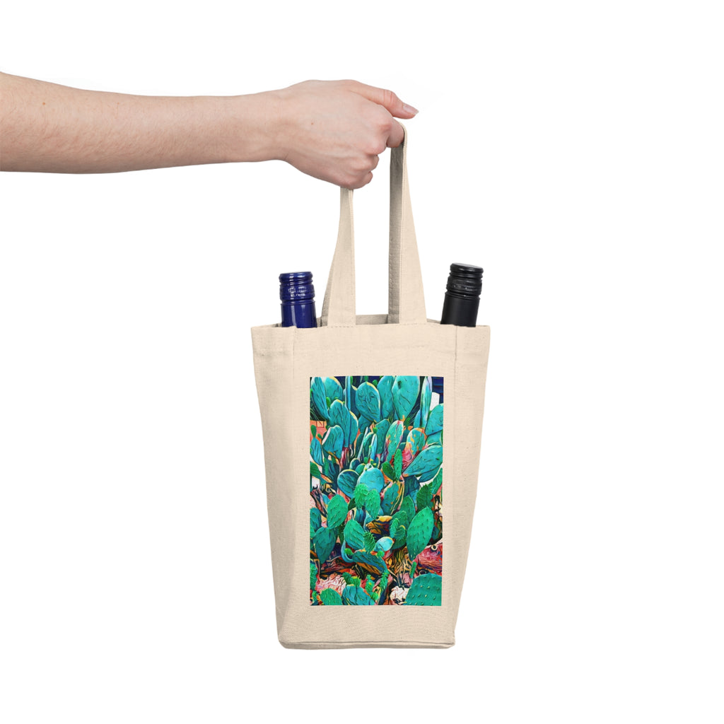 Double Wine Tote Bag
