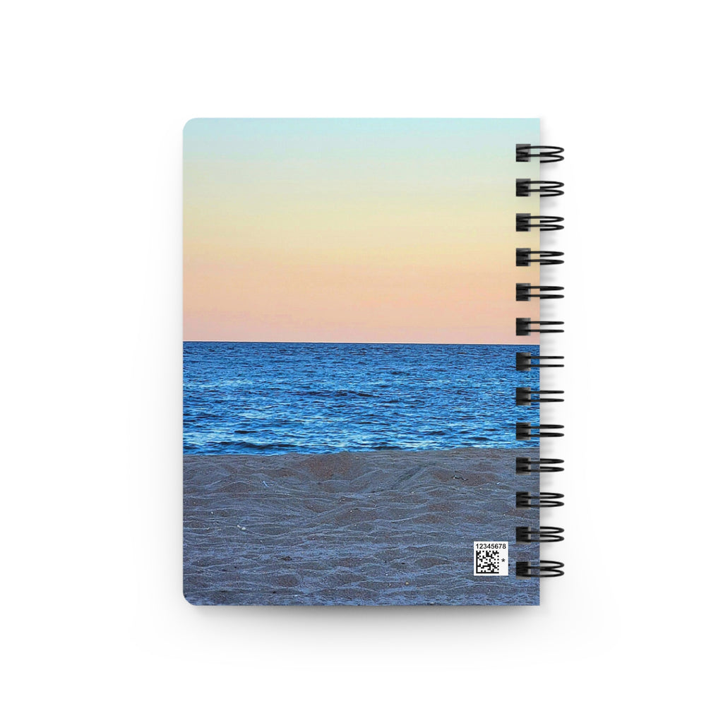 Some Daze - Beach Spiral Notebook — Coastal Journal for Travel, Calm & Daily Writing