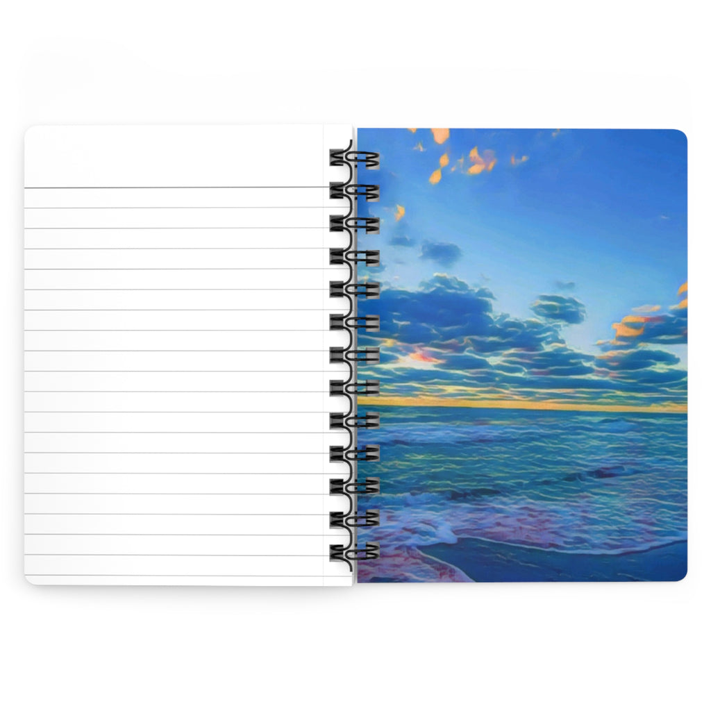 Wonders Journal — Colorful Seascape Notebook for Writing & Reflection
