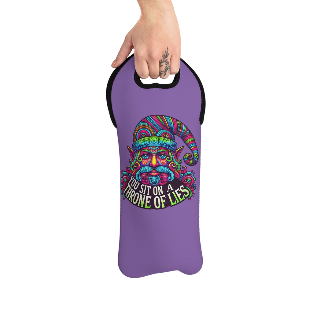 Purple Lies - Wine Tote Bag