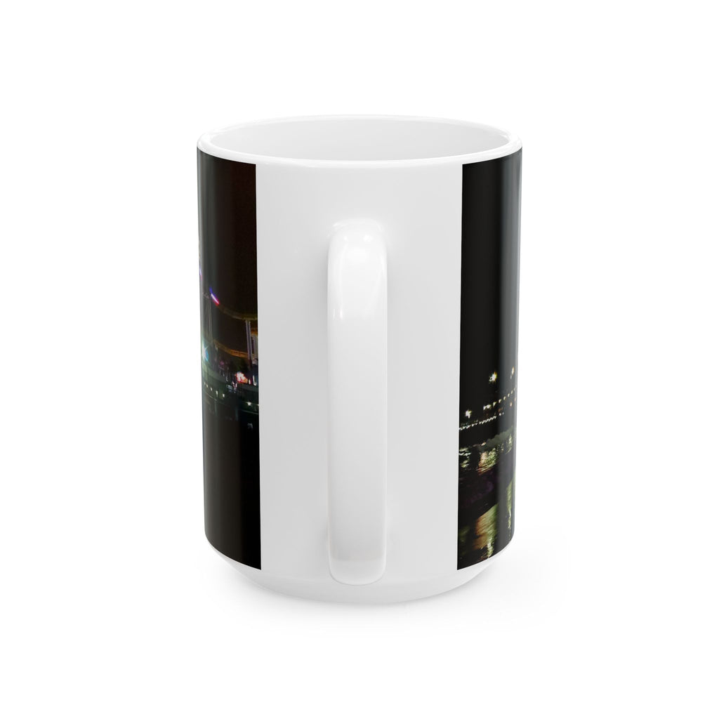 Where Trix are for kids - Ceramic Mug — Neon Ferris Wheel 11oz/15oz