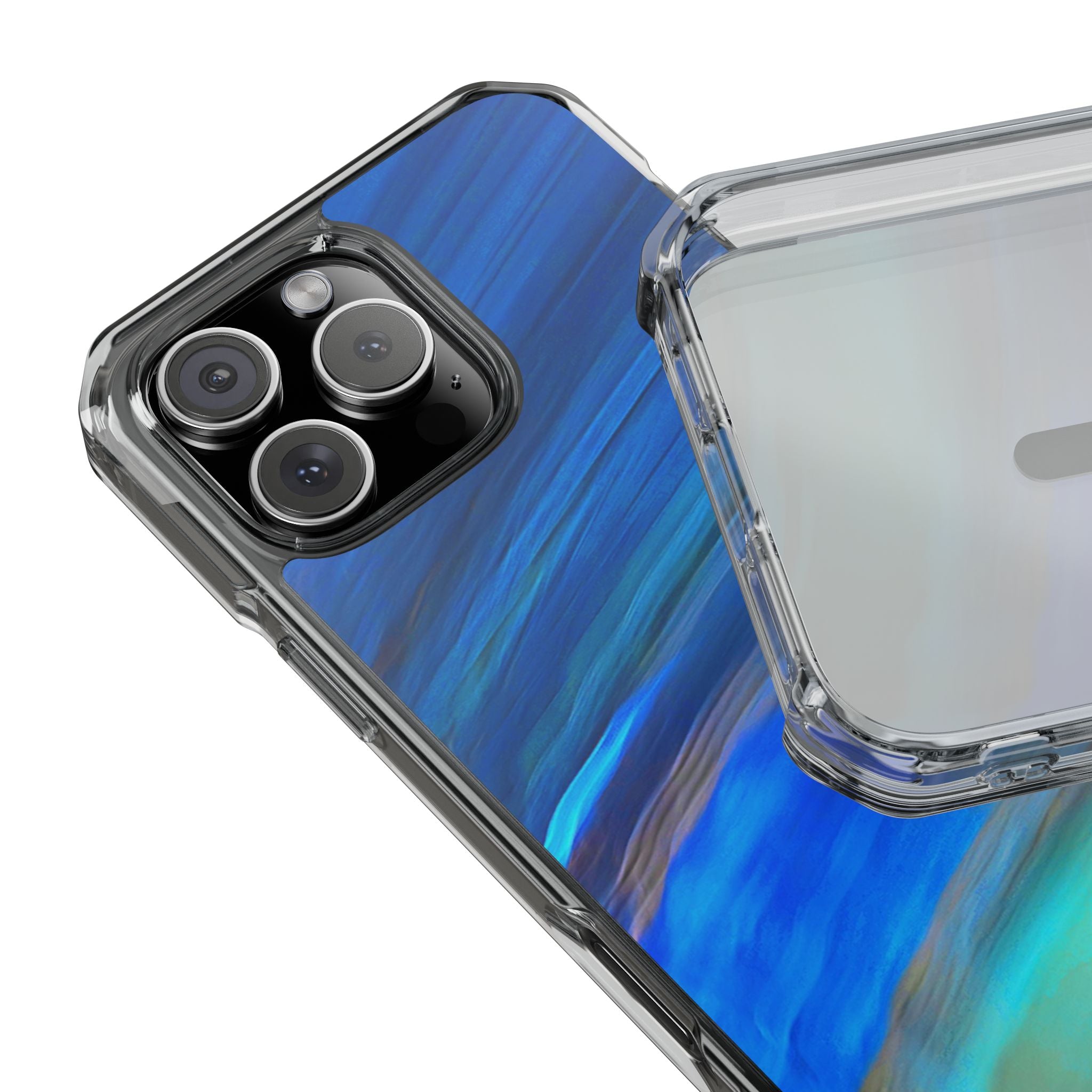 Narrow Water Movements - Magnetic Clear Impact Cases