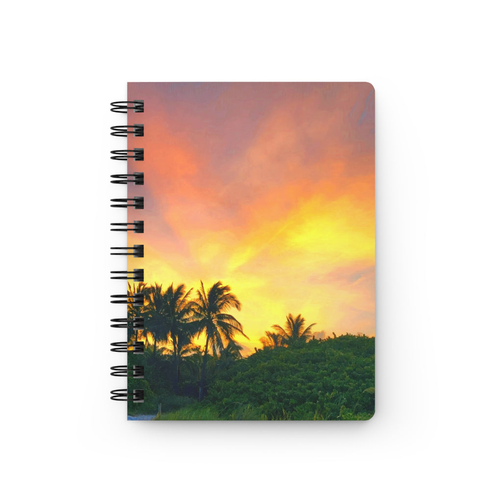 I Did It Journal — Tropical Sunset Notebook for Travel, Gratitude, & Daily Notes