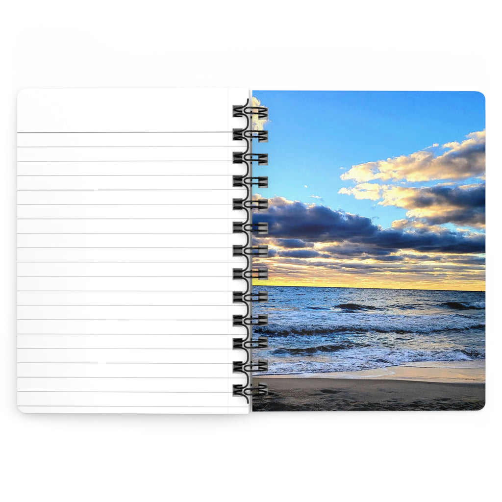 Renew Journal — Beach Scene Notebook for Travel, Reflection & Daily Notes