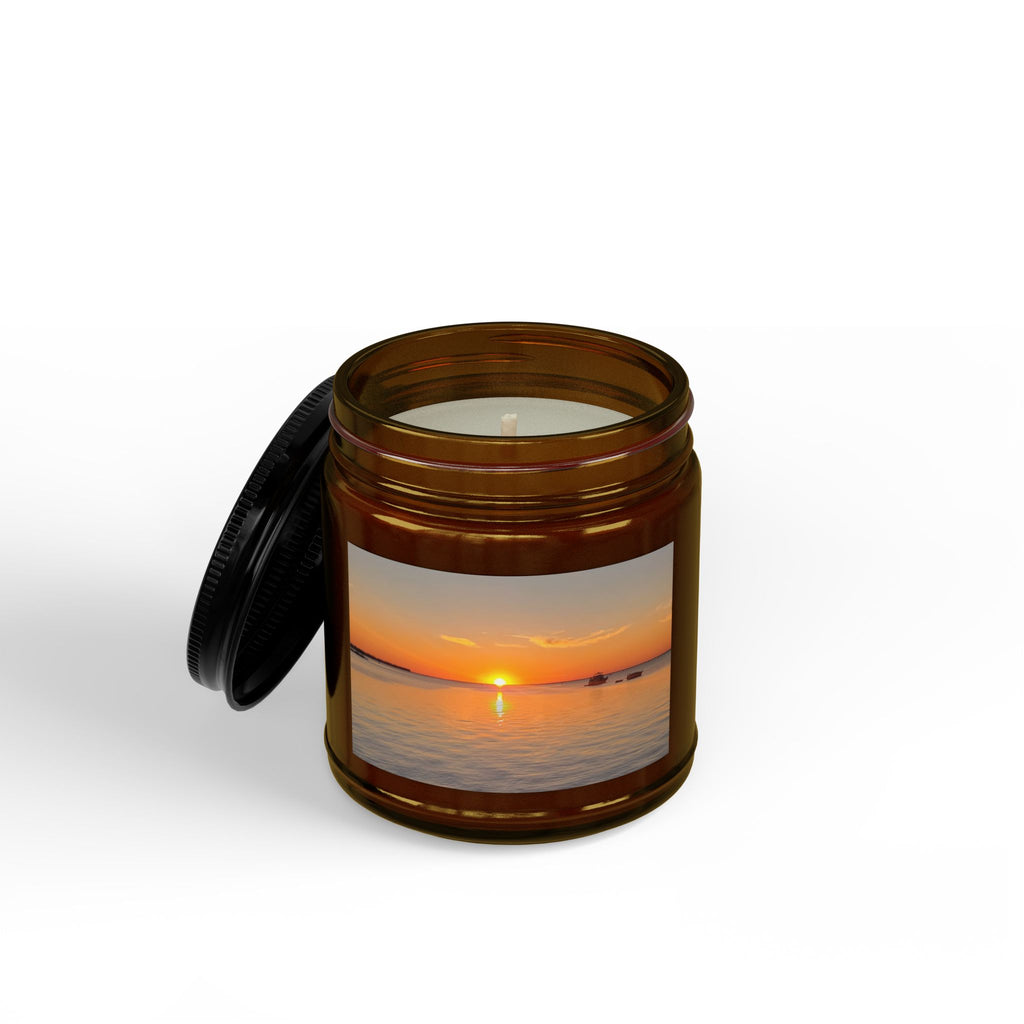 Sunset Serenity Soy Candle — Scented Jar Candle (4oz & 9oz)