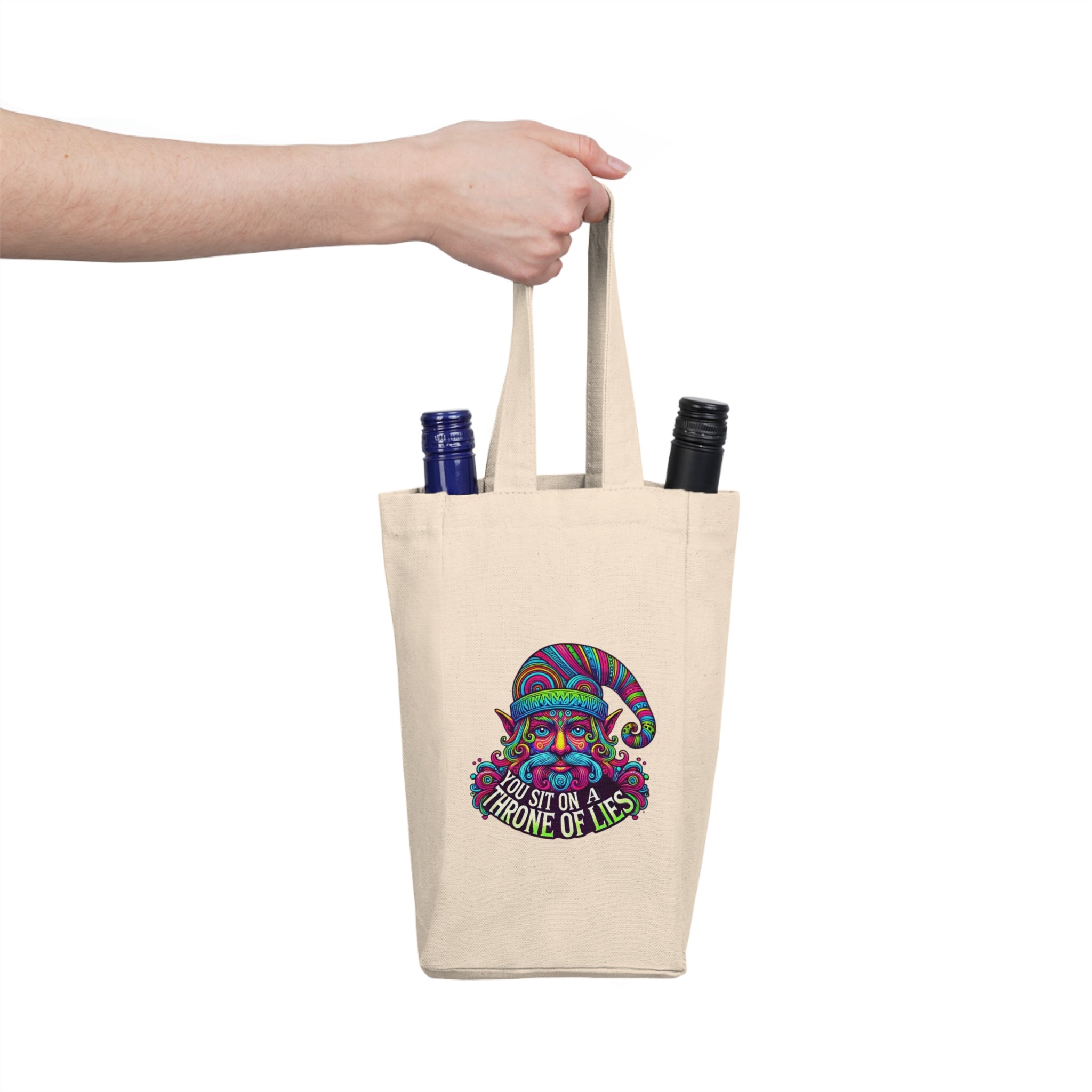 Lies - Double Wine Tote Bag