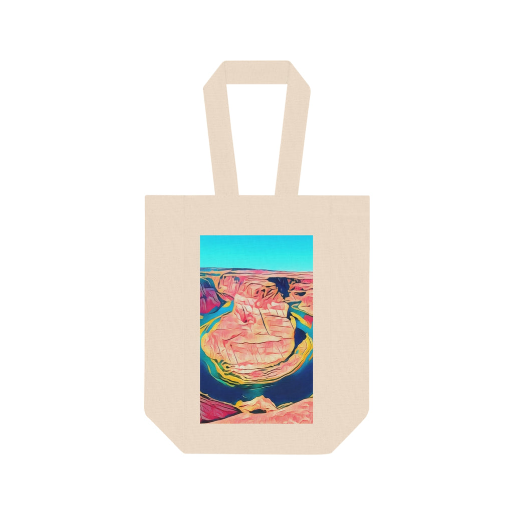 Wine-ing Around The River Bend - Double Wine Tote