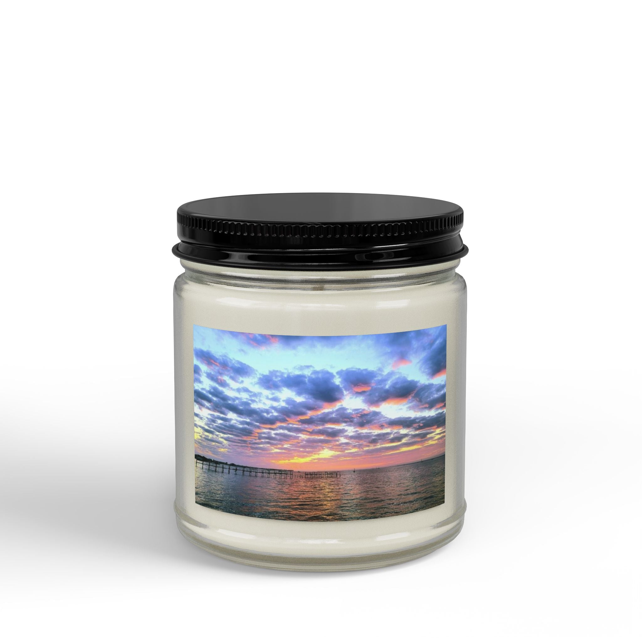 Soy Candle - Ocean Sunset Scented Jar (4oz & 9oz)