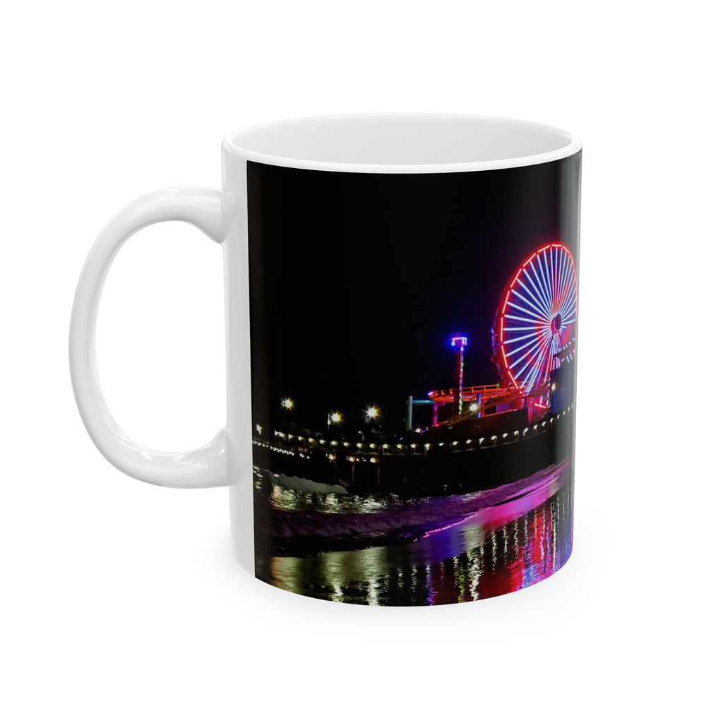 Where Trix are for kids - Ceramic Mug — Neon Ferris Wheel 11oz/15oz