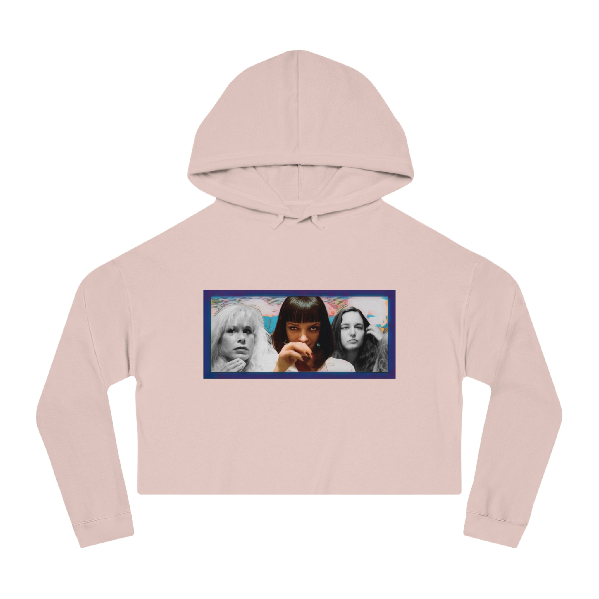 I've Got To Powder My Nose - Women's Cropped Hoodie