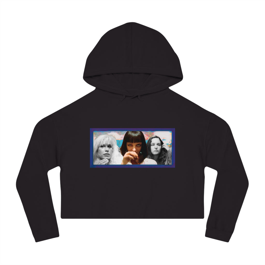 I've Got To Powder My Nose - Women's Cropped Hoodie