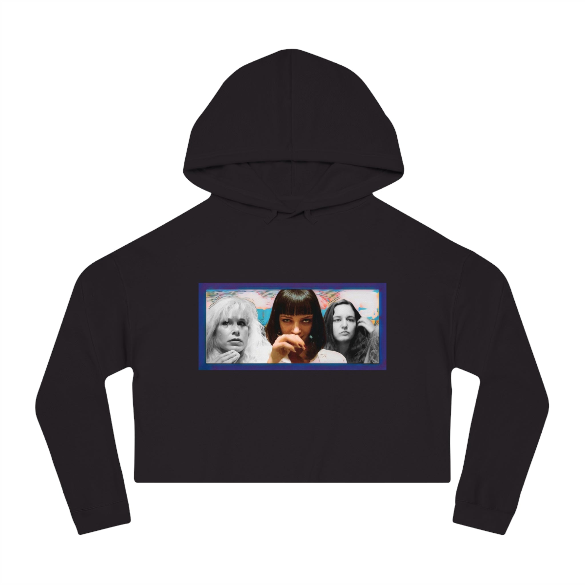 I've Got To Powder My Nose - Women's Cropped Hoodie