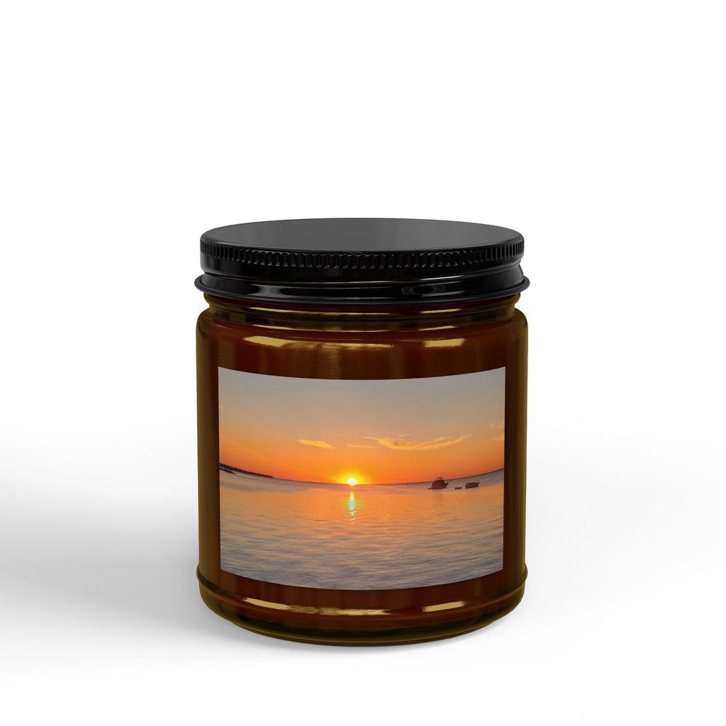 Sunset Serenity Soy Candle — Scented Jar Candle (4oz & 9oz)