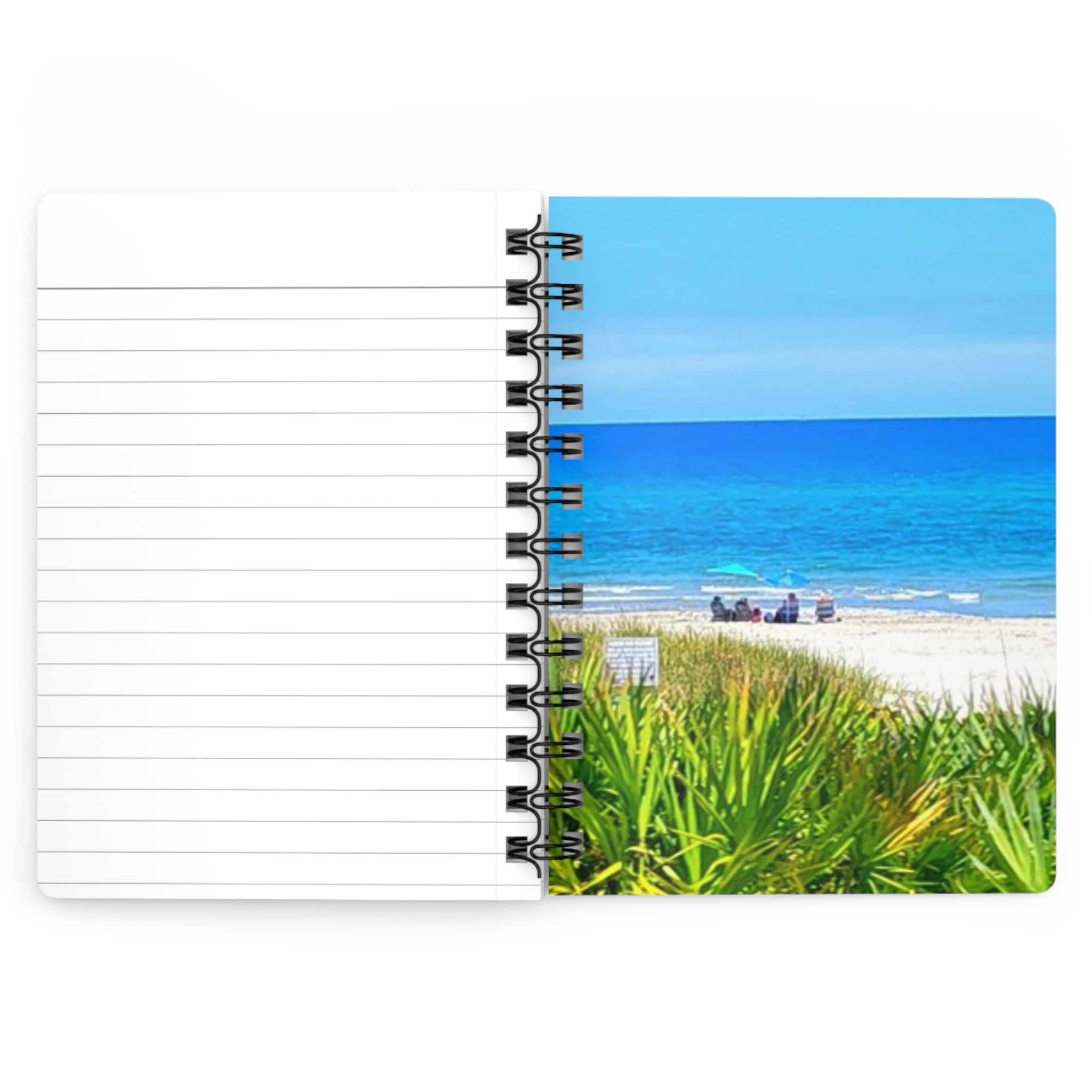 Plan It. Live It. Journal — Coastal Ocean View Notebook