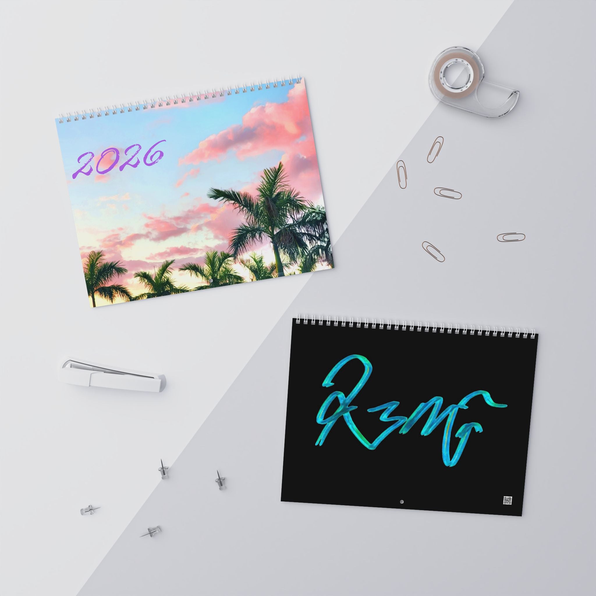 2026 Trippy Beach Photography Wall Calendar — Surreal Coastal Landscapes