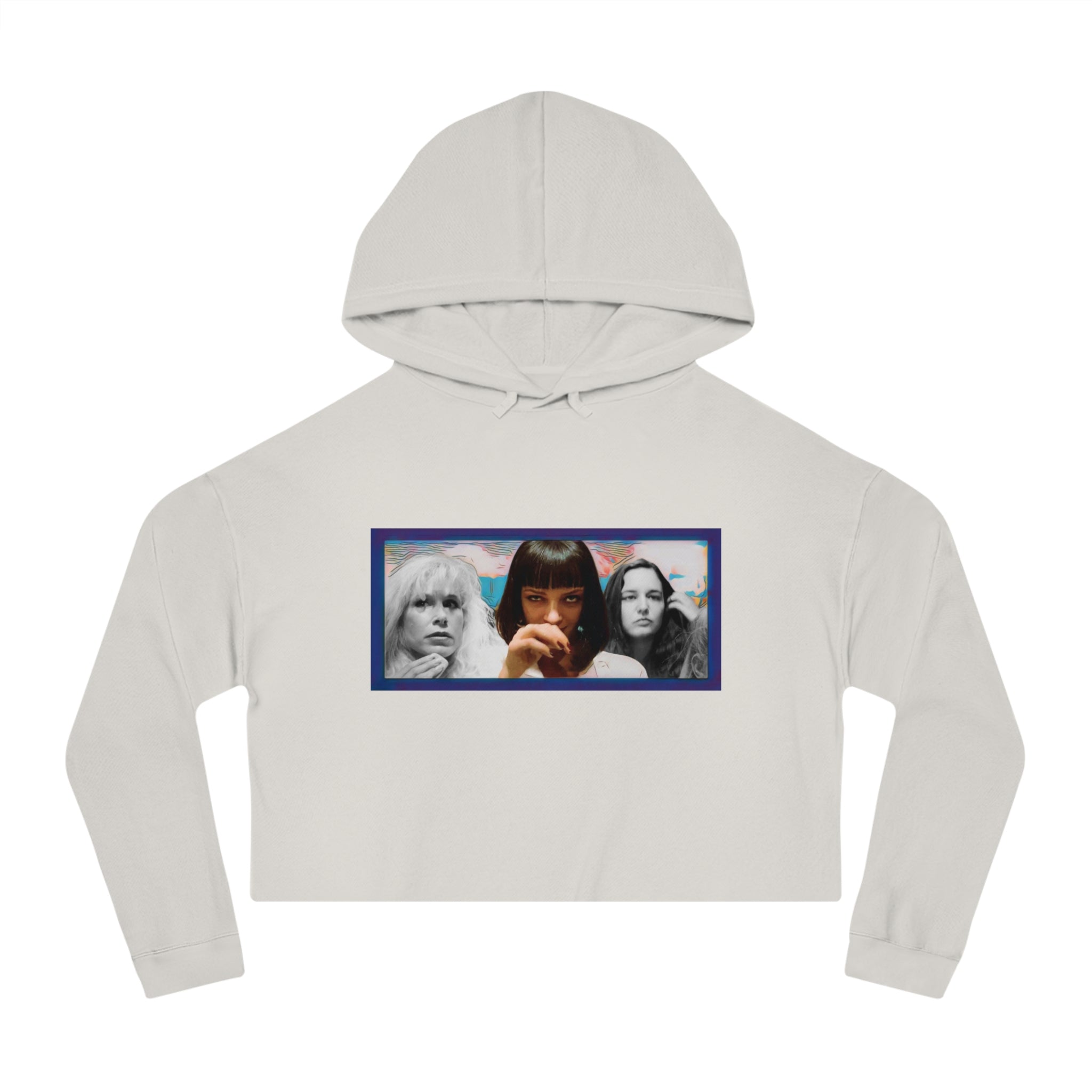 I've Got To Powder My Nose - Women's Cropped Hoodie