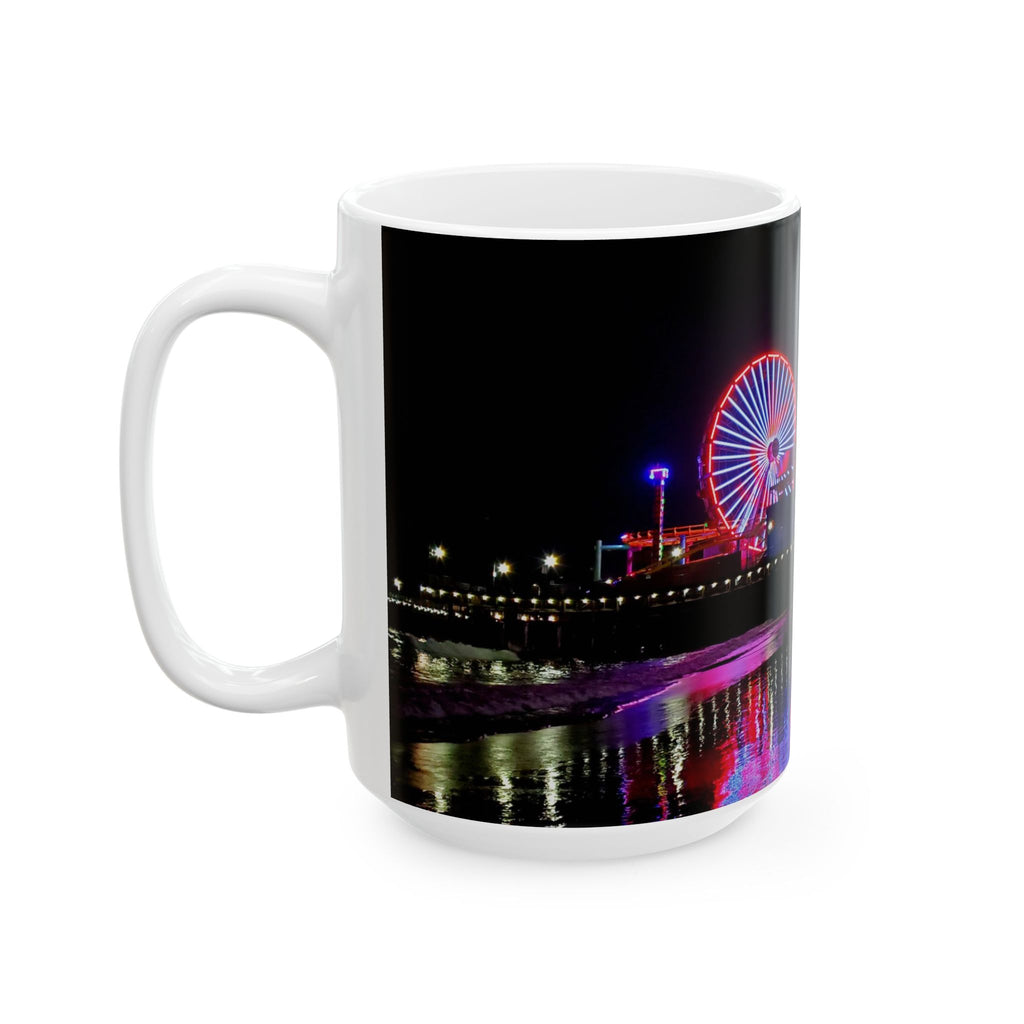 Where Trix are for kids - Ceramic Mug — Neon Ferris Wheel 11oz/15oz