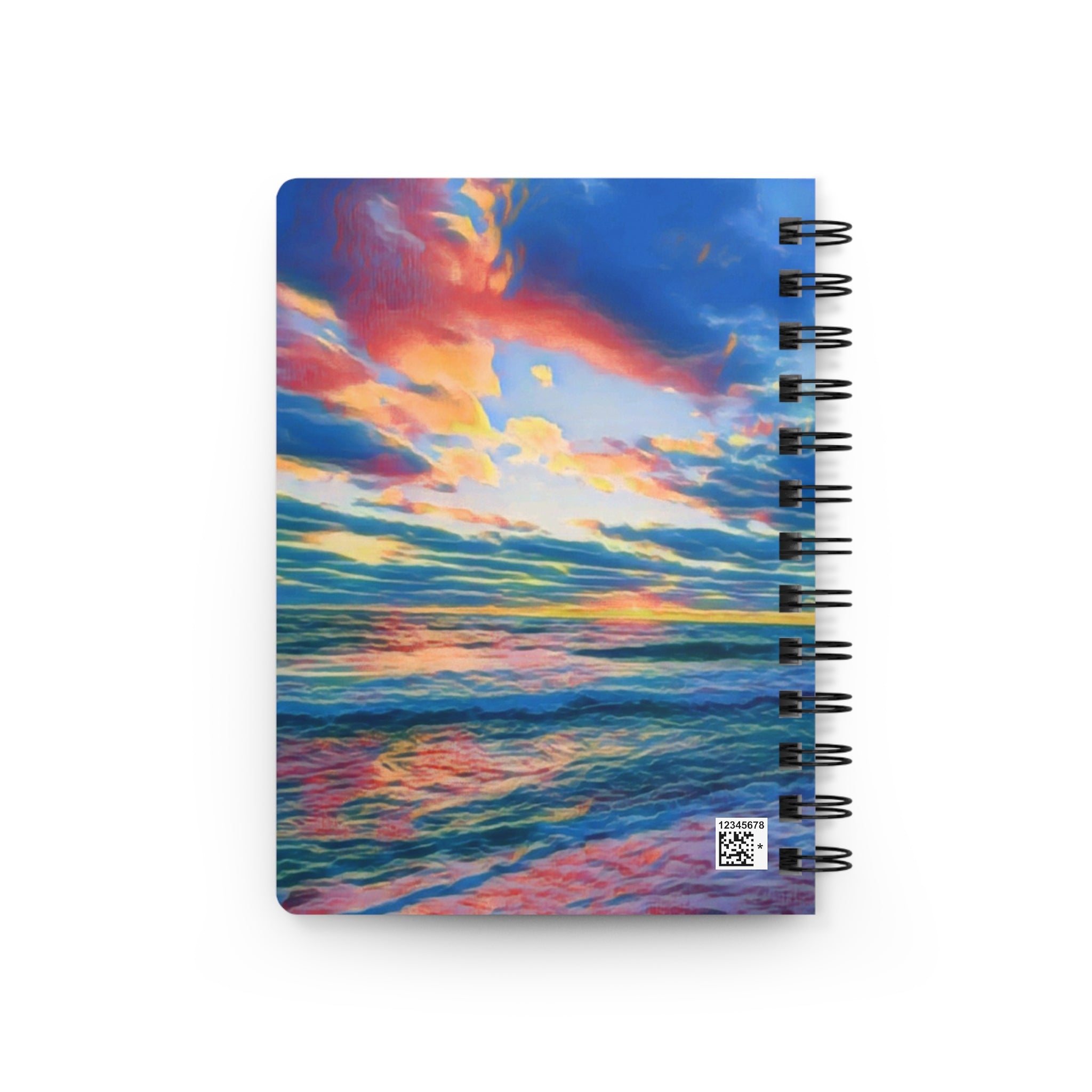 Wonders Journal — Colorful Seascape Notebook for Writing & Reflection