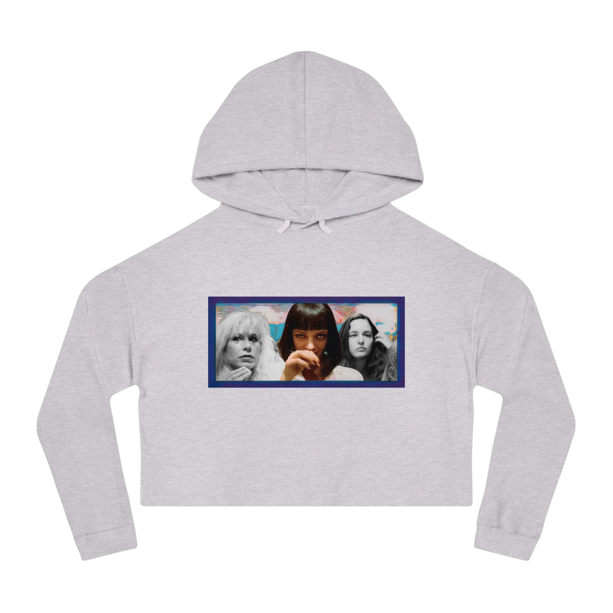 I've Got To Powder My Nose - Women's Cropped Hoodie