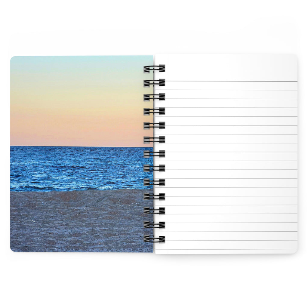 Some Daze - Beach Spiral Notebook — Coastal Journal for Travel, Calm & Daily Writing
