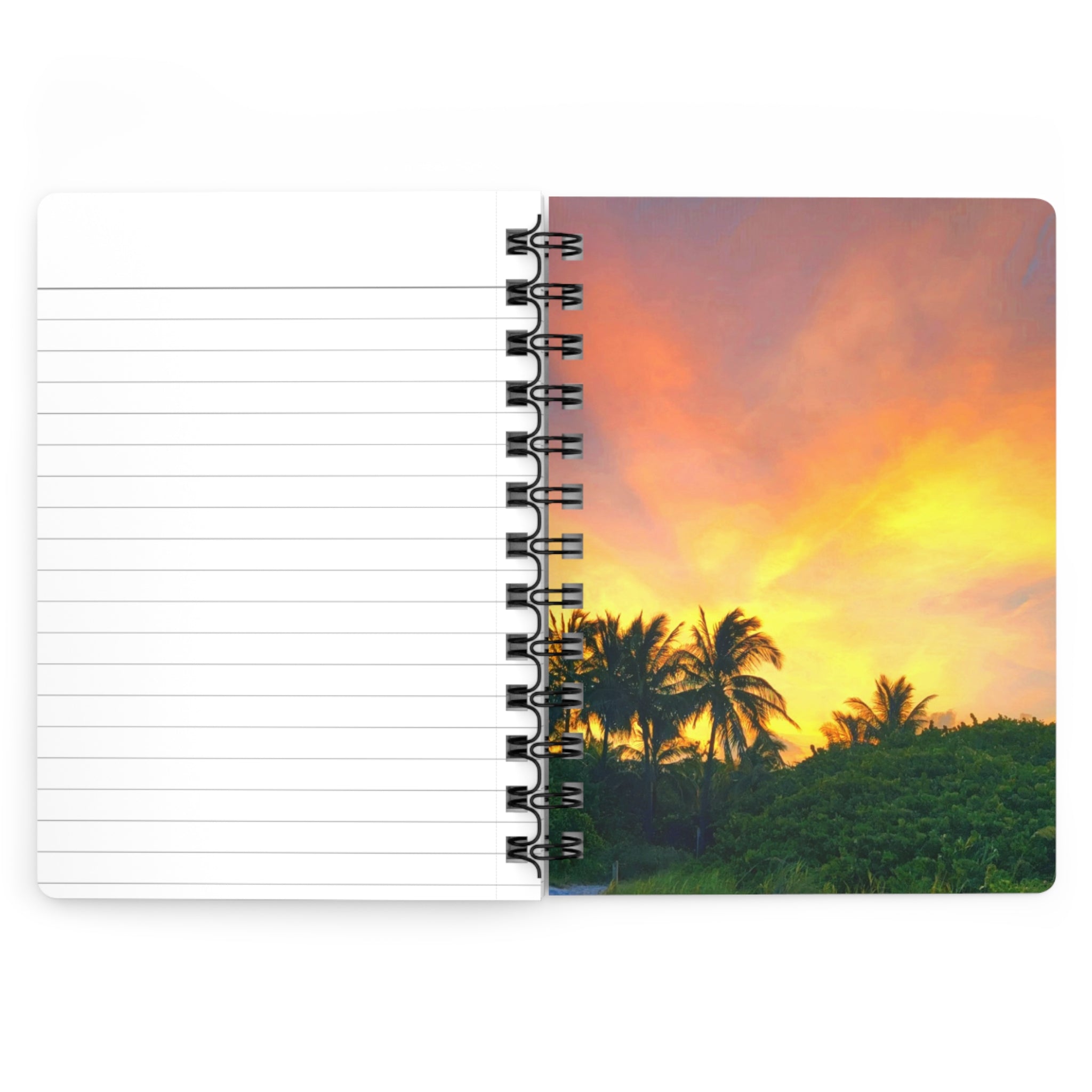 I Did It Journal — Tropical Sunset Notebook for Travel, Gratitude, & Daily Notes