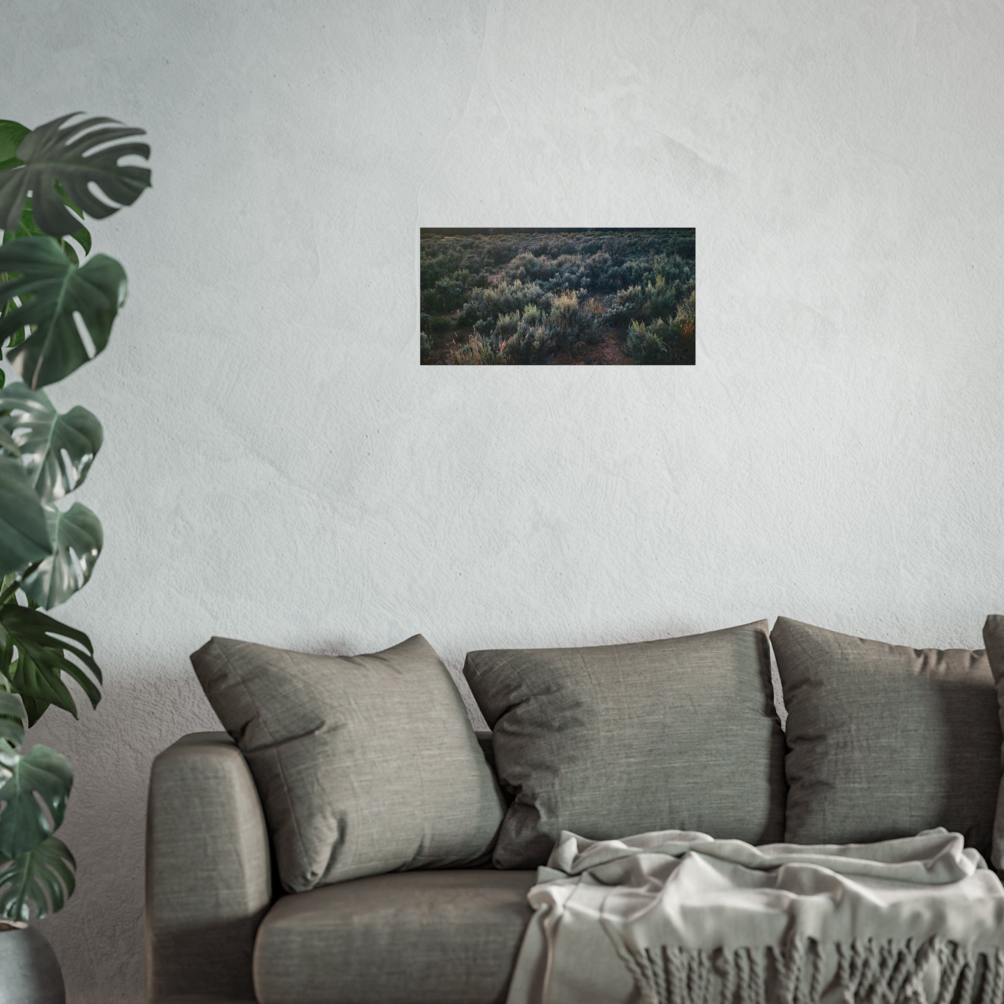 Sagebrush Sunset Fine Art Poster