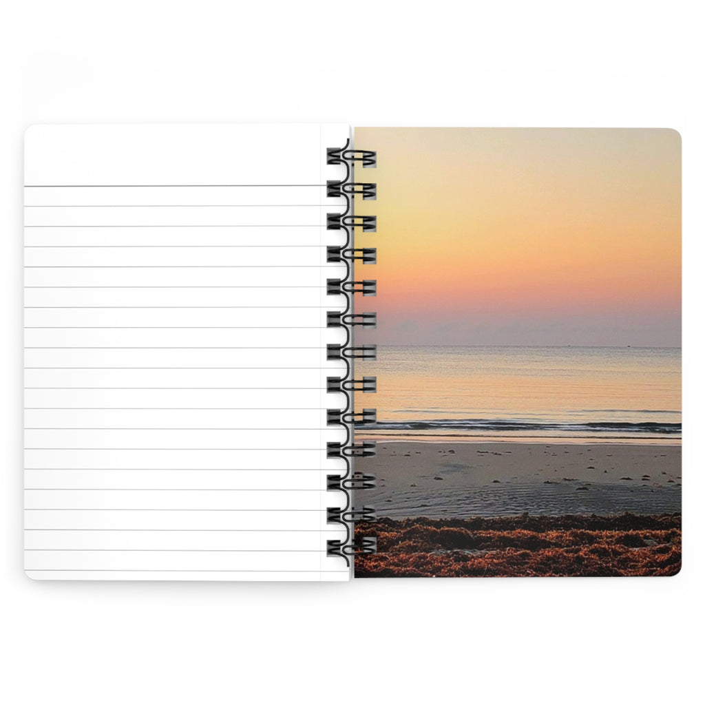 Let It Go Journal — Coastal Sunrise Lined Notebook