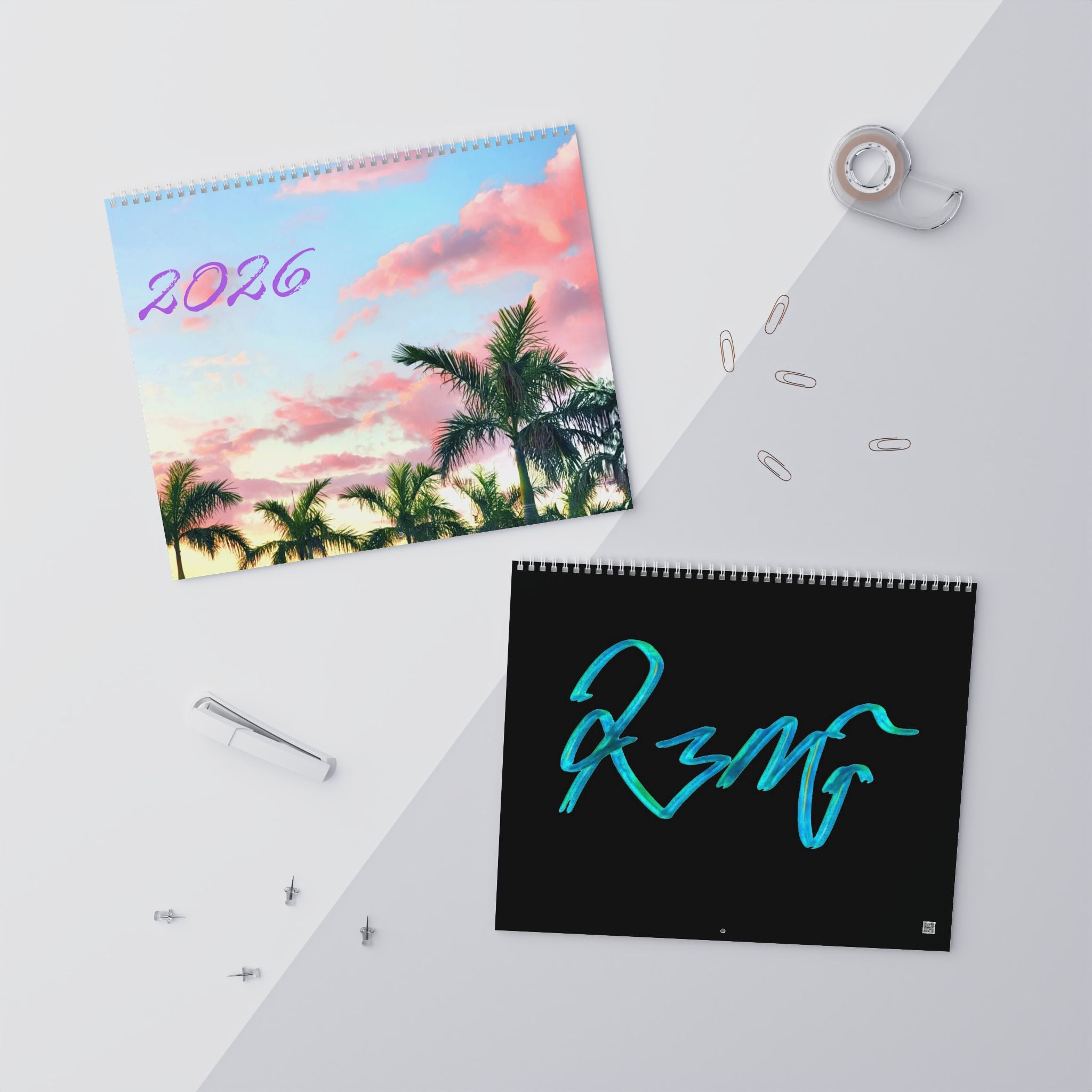 2026 Trippy Beach Photography Wall Calendar — Surreal Coastal Landscapes