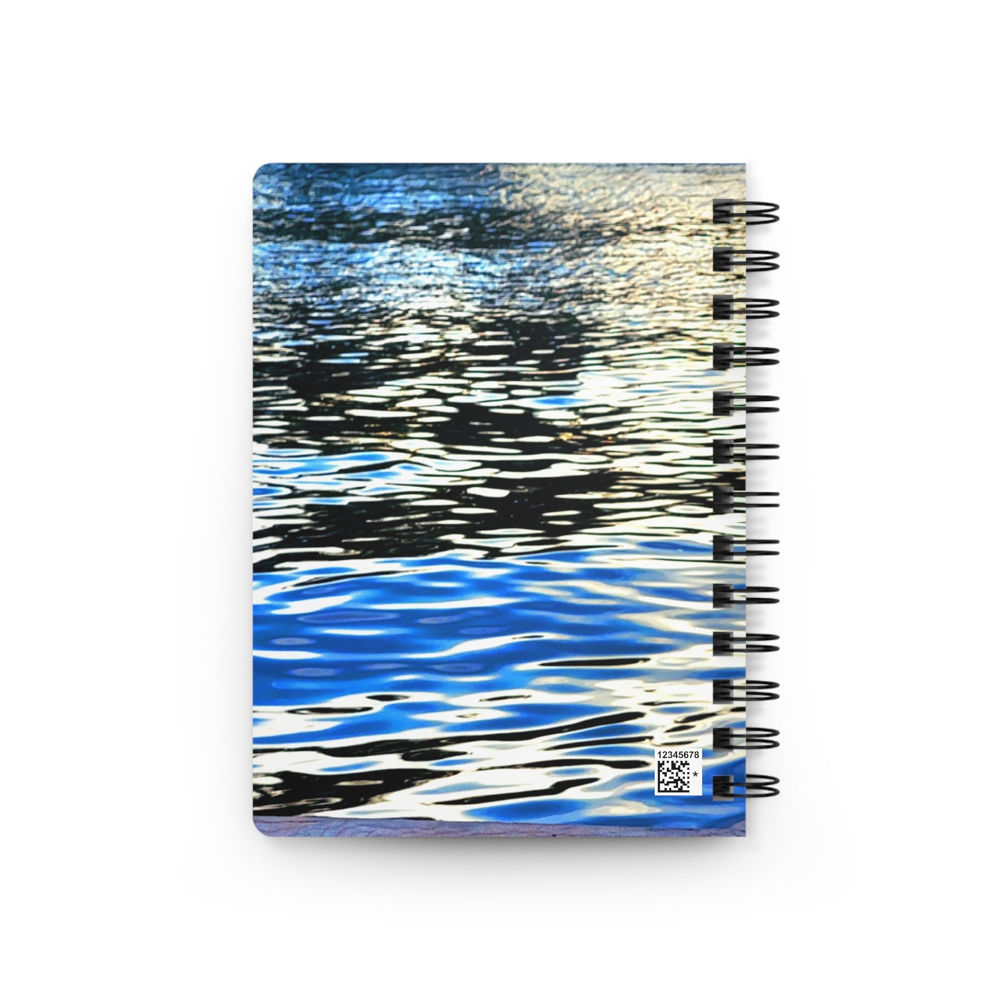 Make a Splash Journal — Blue Abstract Waves Notebook for Travel, Journaling & Gifts