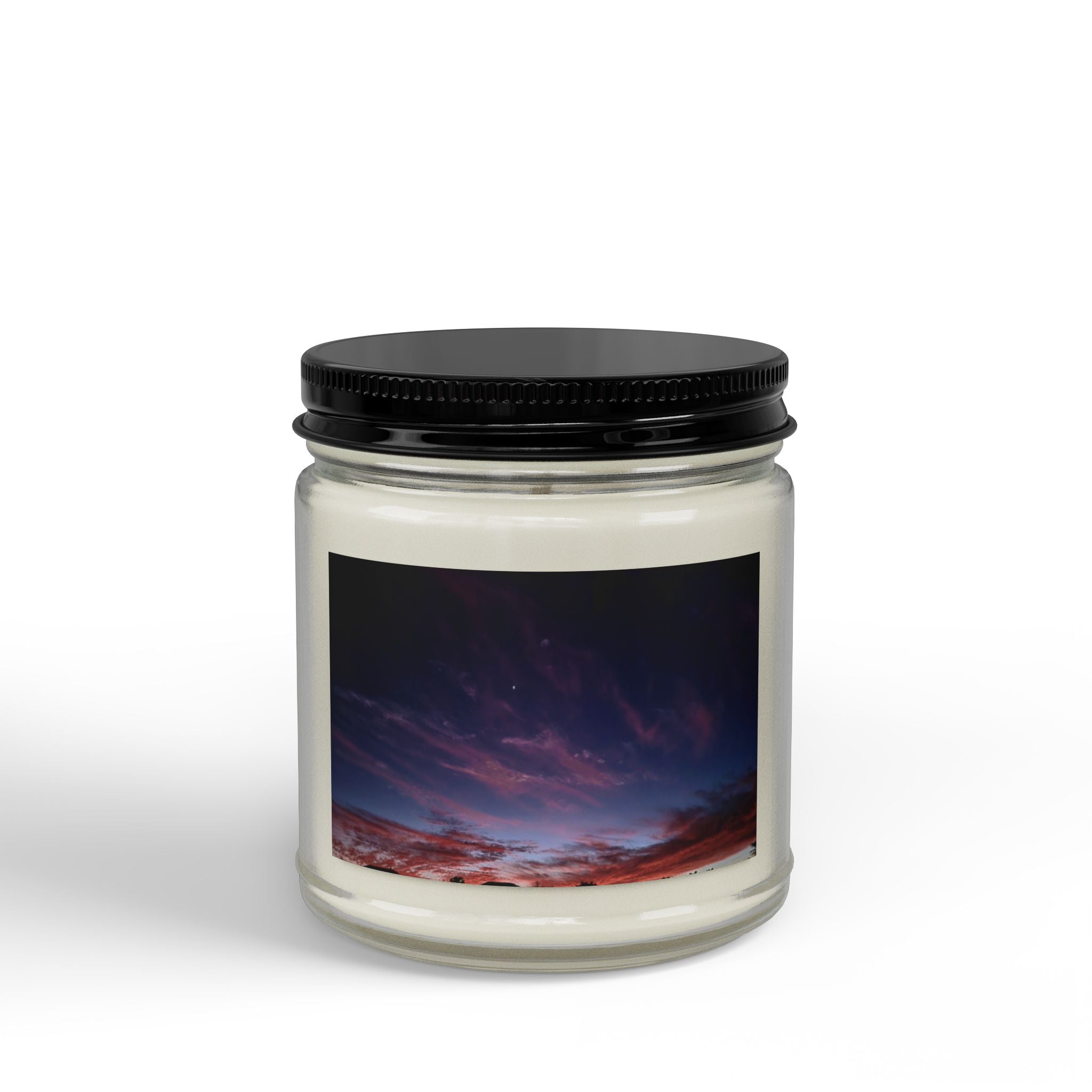Soy Candle — Twilight Sky Scented Jar (4oz & 9oz)