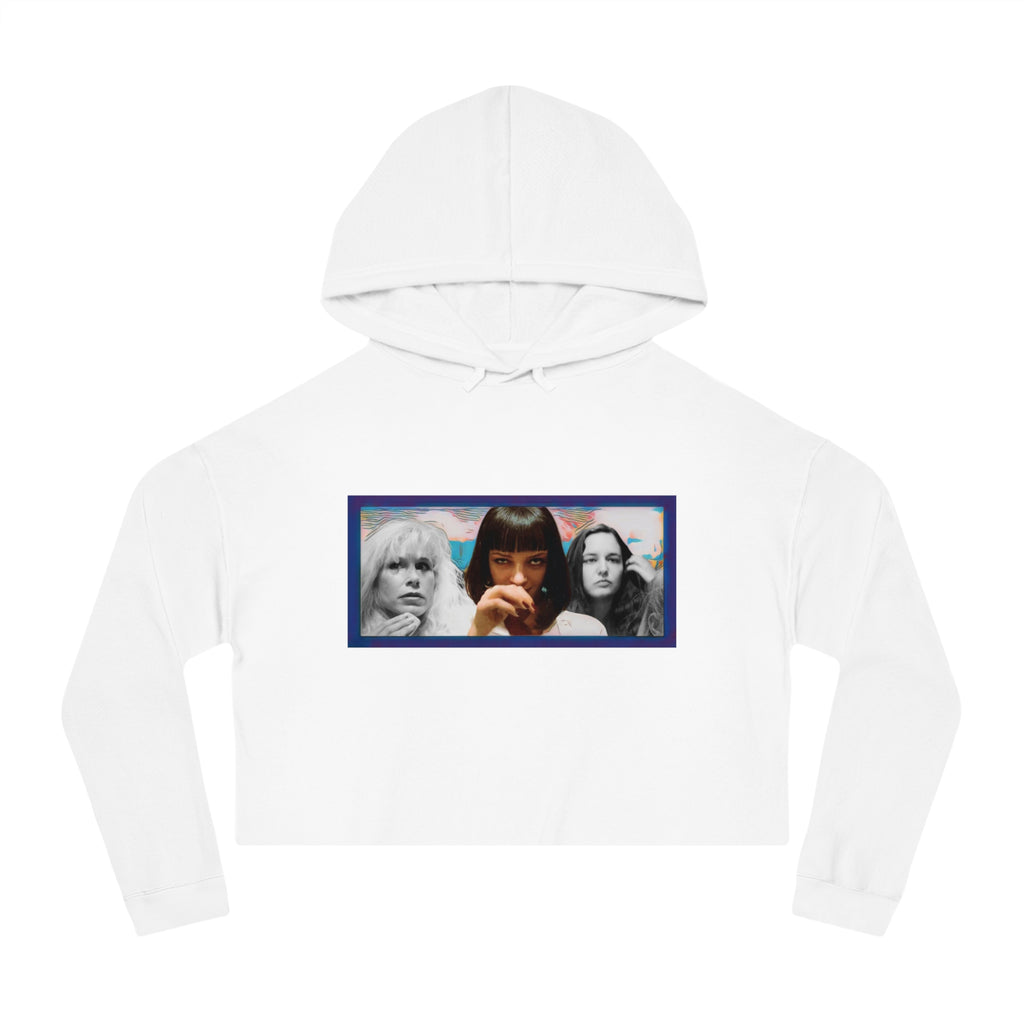 I've Got To Powder My Nose - Women's Cropped Hoodie