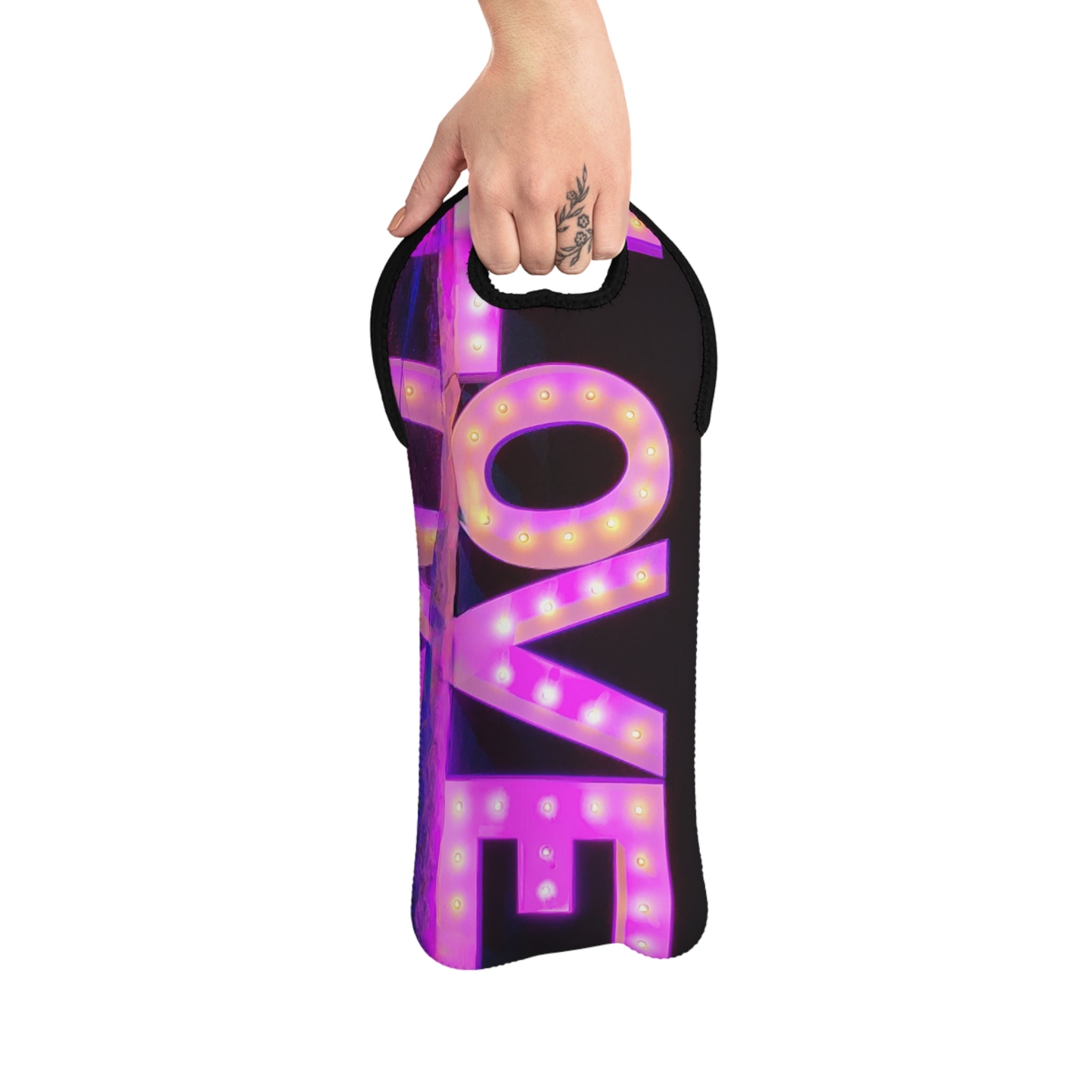 Love In A Bag - Wine Tote Bag