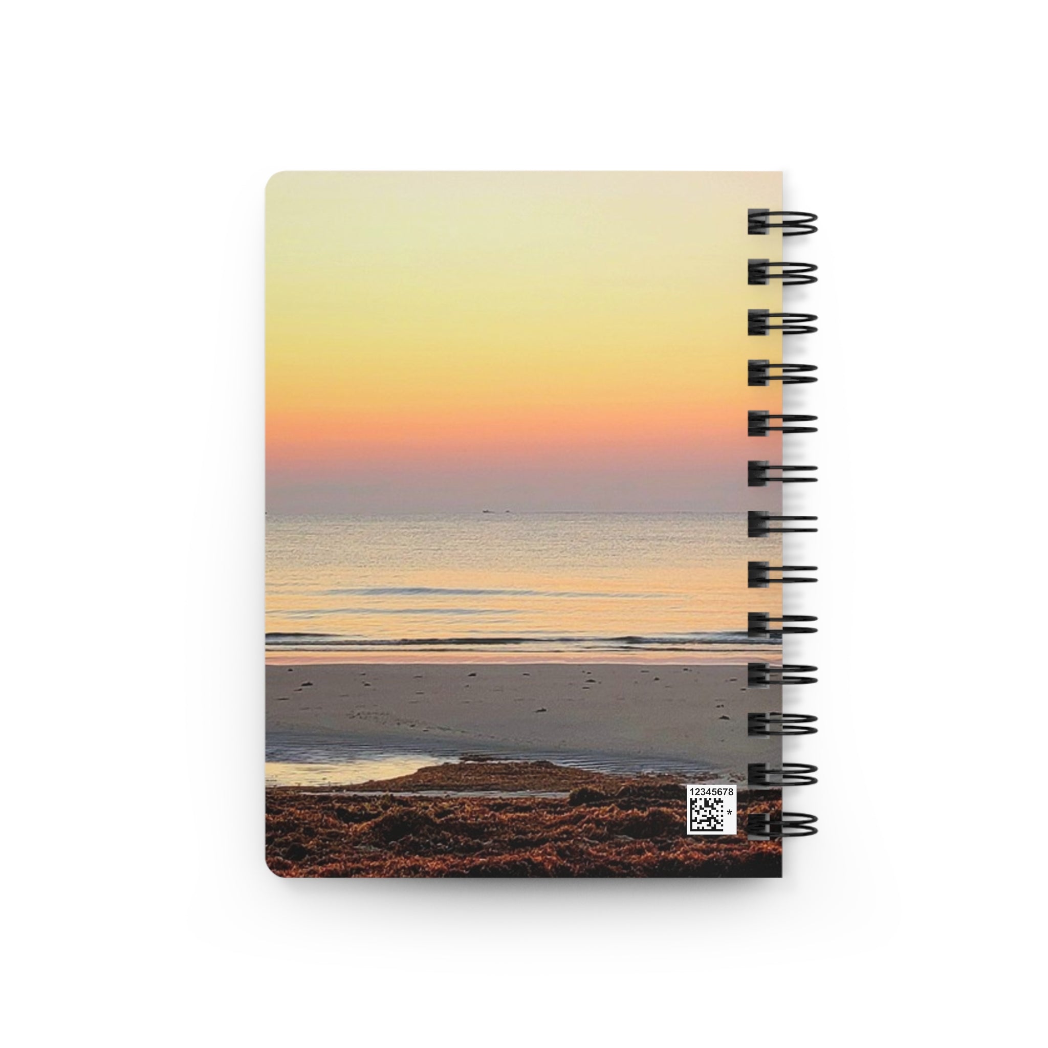 Let It Go Journal — Coastal Sunrise Lined Notebook