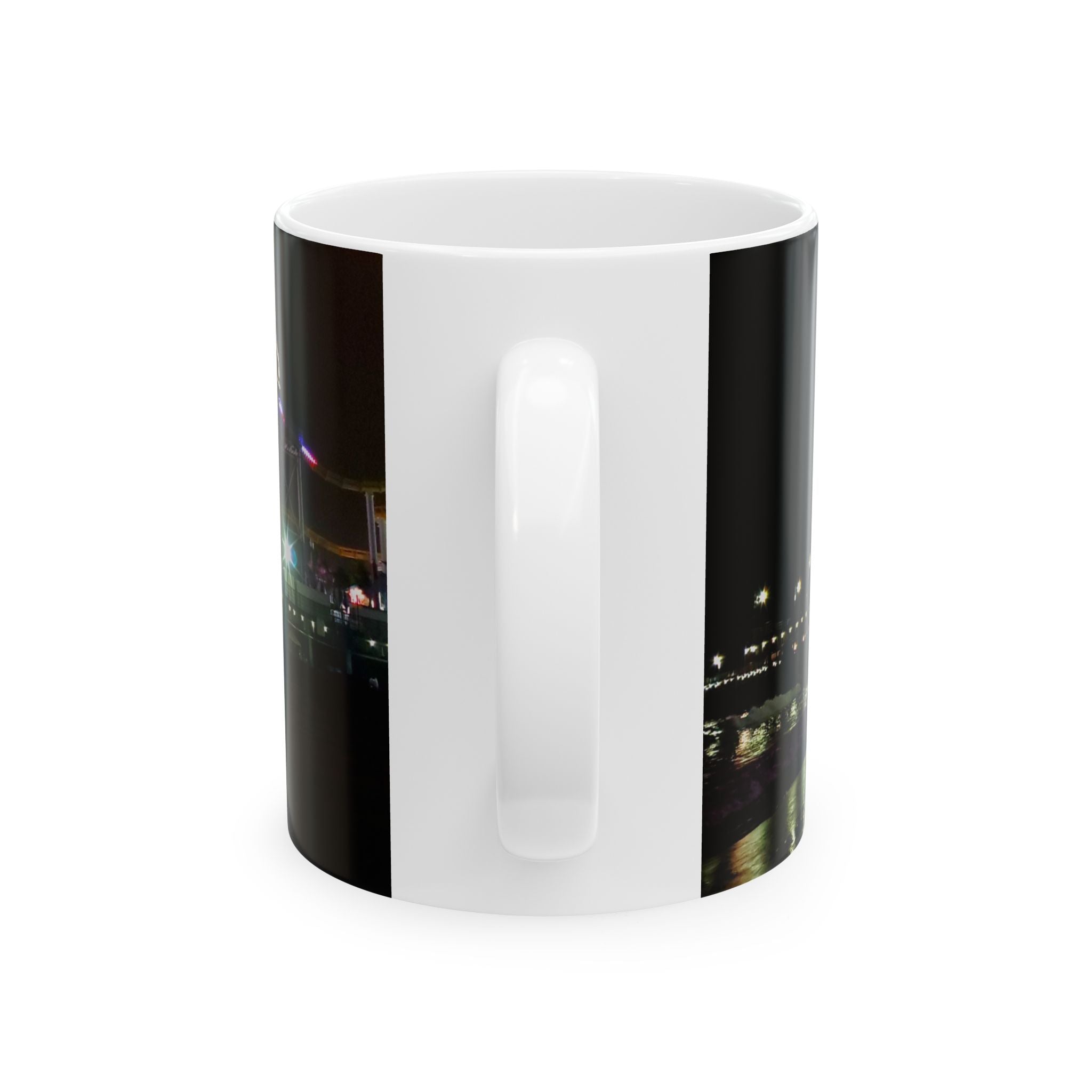Where Trix are for kids - Ceramic Mug — Neon Ferris Wheel 11oz/15oz