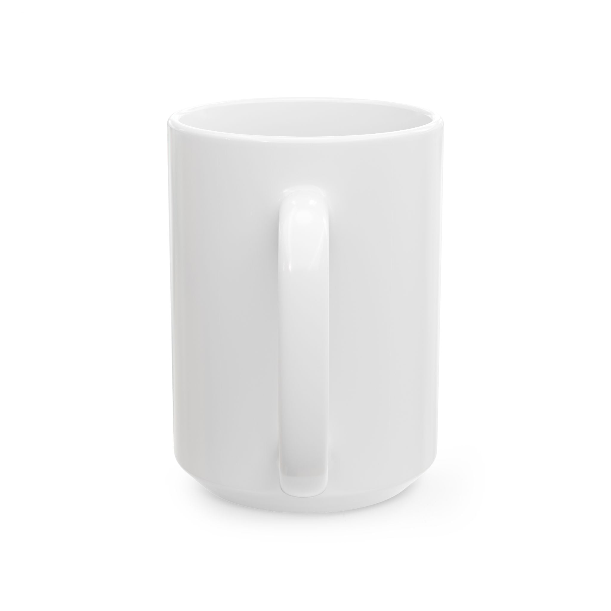 Don't Panic Ceramic Mug — Bold Retro Typography Coffee Cup (11oz & 15oz)