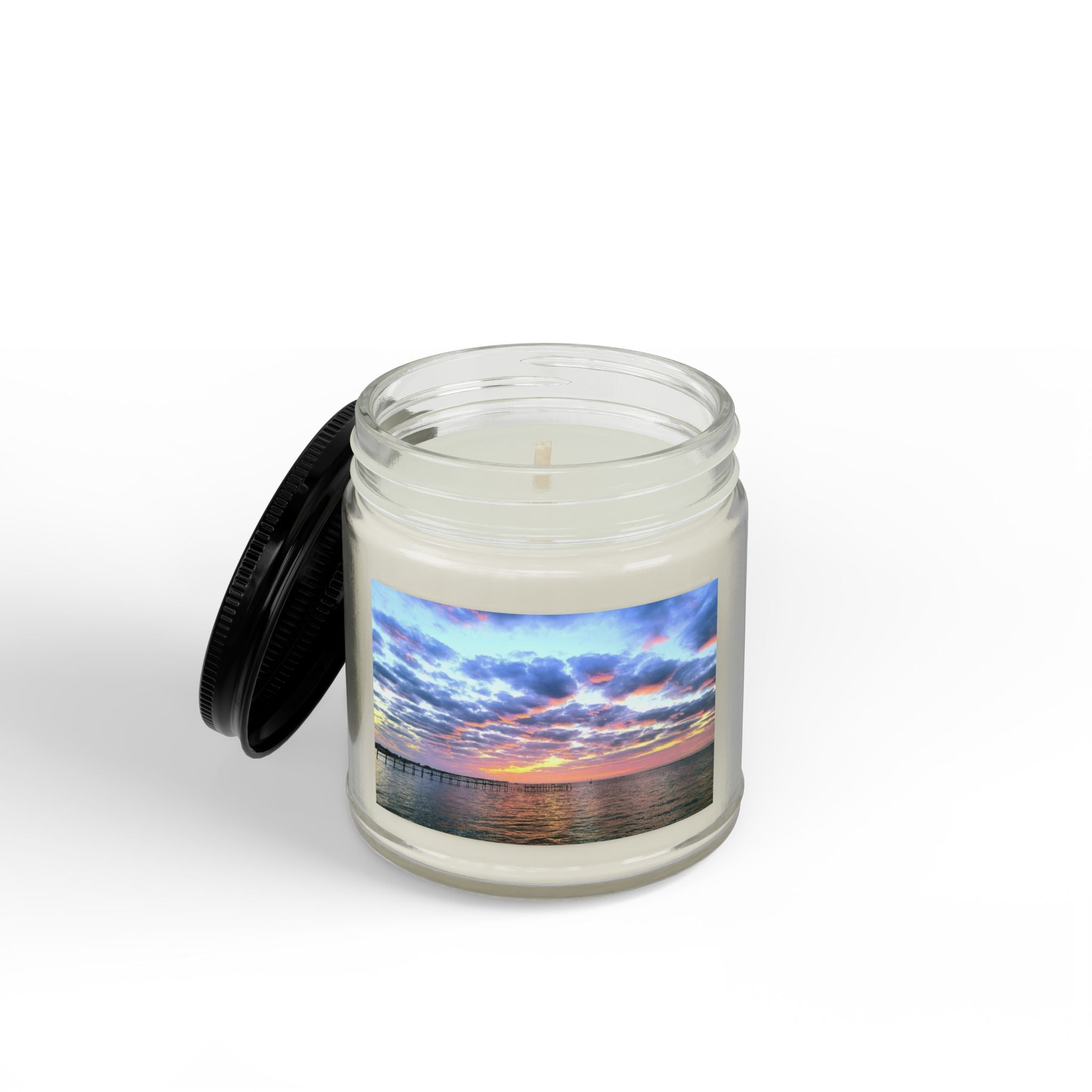 Soy Candle - Ocean Sunset Scented Jar (4oz & 9oz)